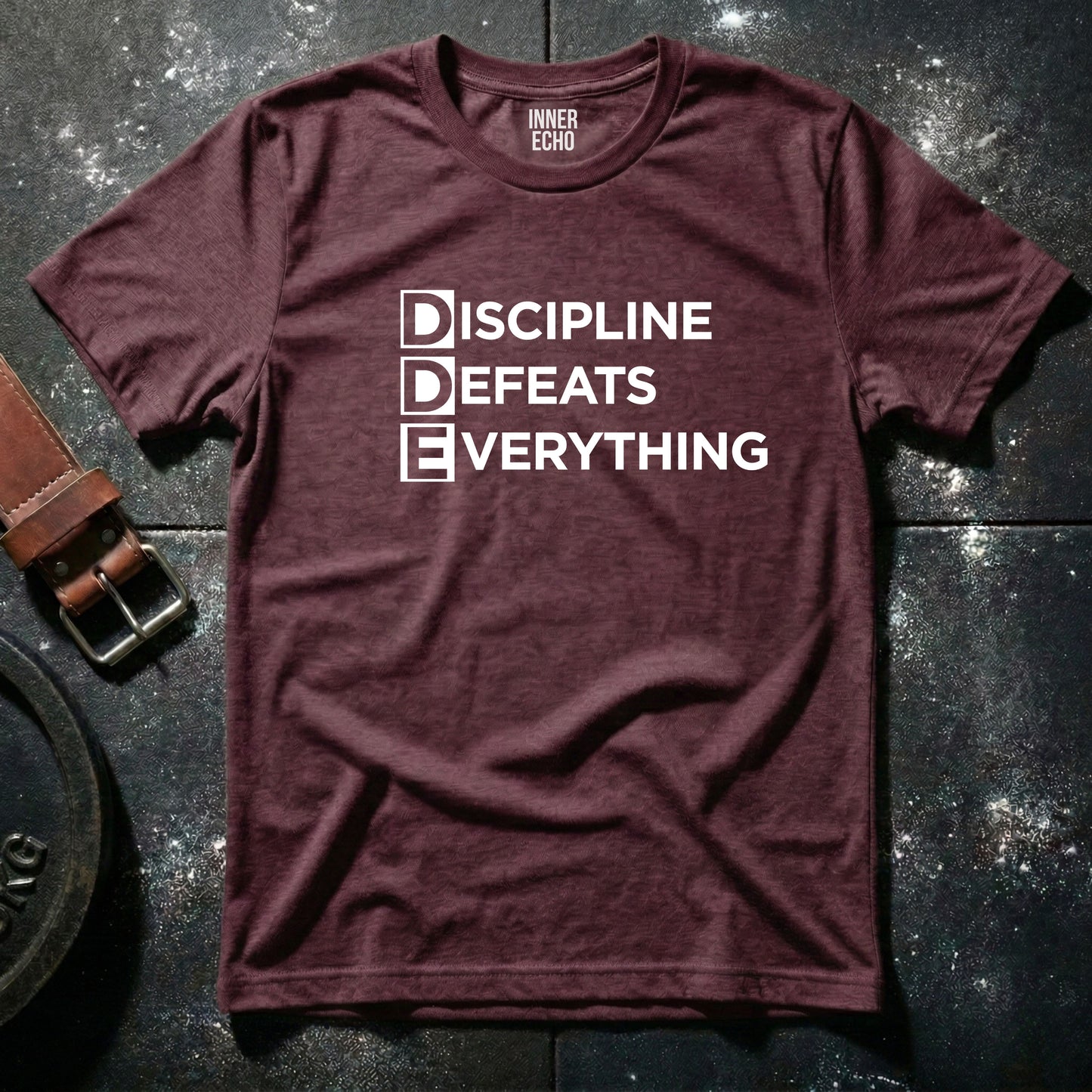 DISCIPLINE DEAFEATS EVERYTHING — T-Shirt
