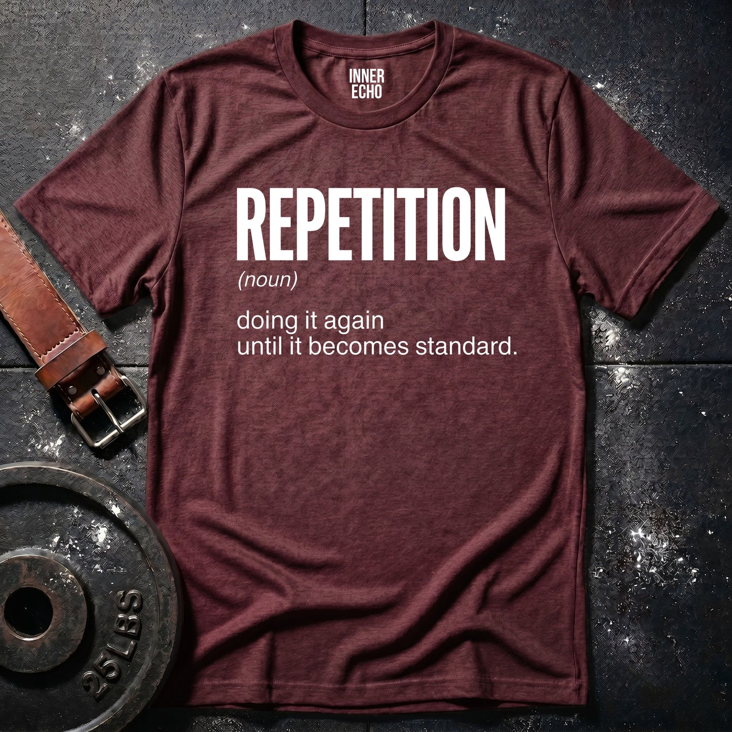 REPETITION (noun) — Tee