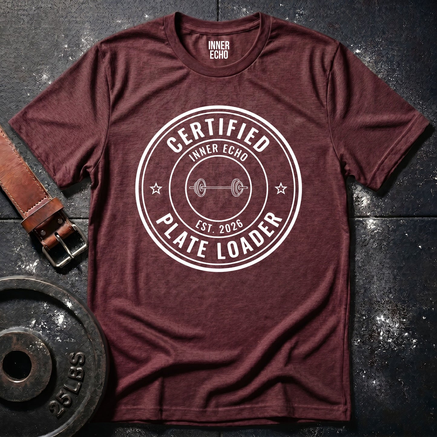 CERTIFIED PLATE LOADER — Tee