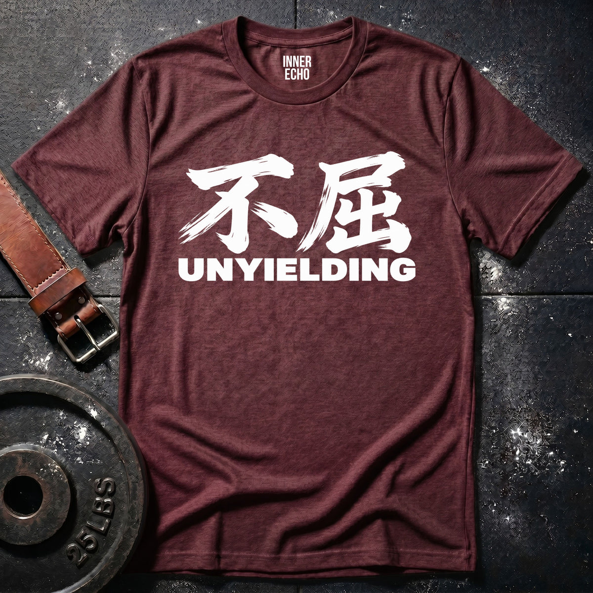 UNYIELDING Kanji — T-Shirt