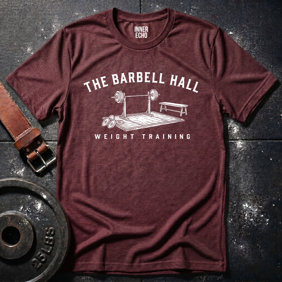 THE BARBELL HALL — T-Shirt