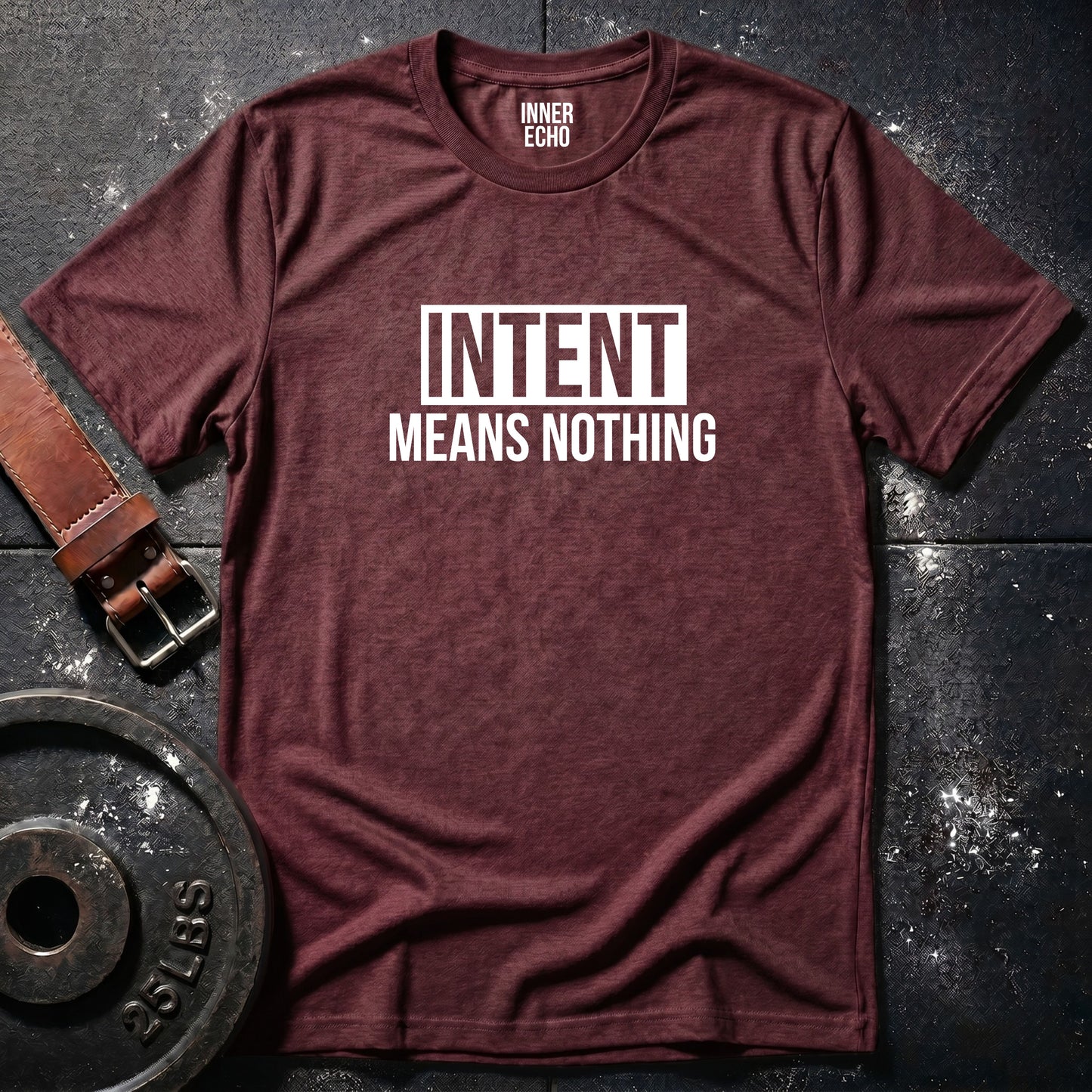 INTENT Stripe — Tee