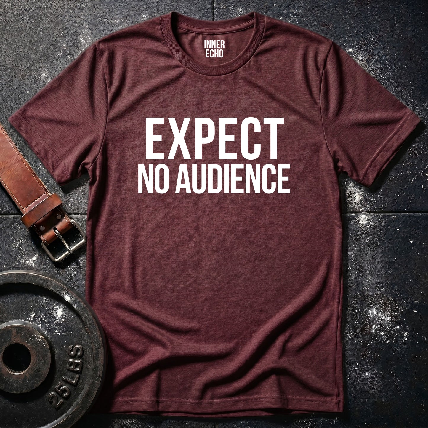 EXPECT NO AUDIENCE — Tee