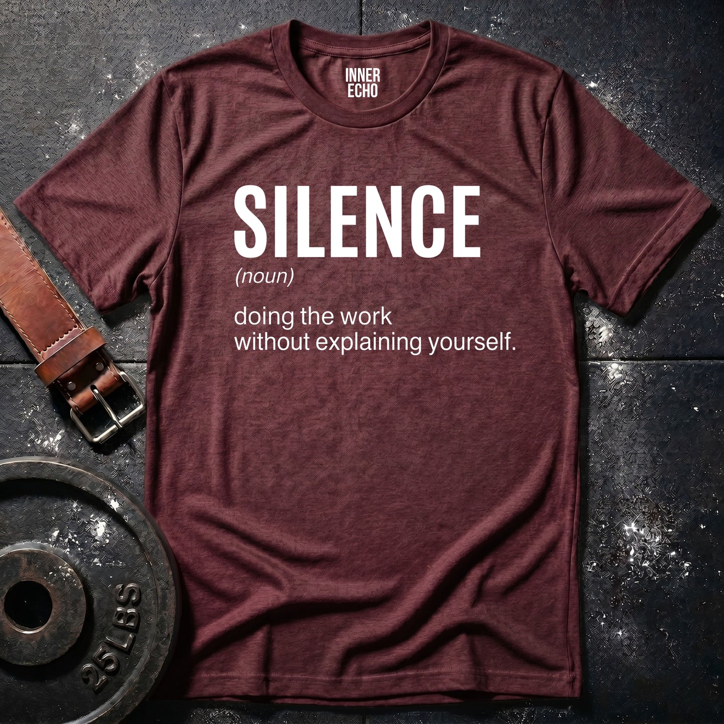 SILENCE (noun) — Tee