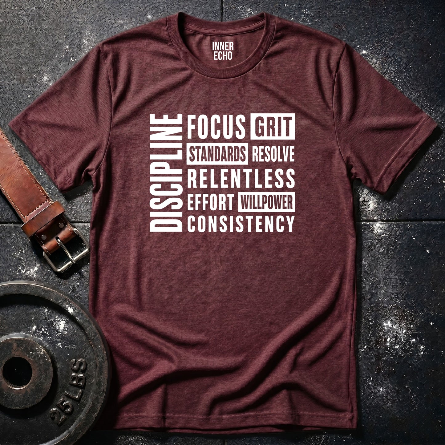 DISCIPLINE Stack — T-Shirt