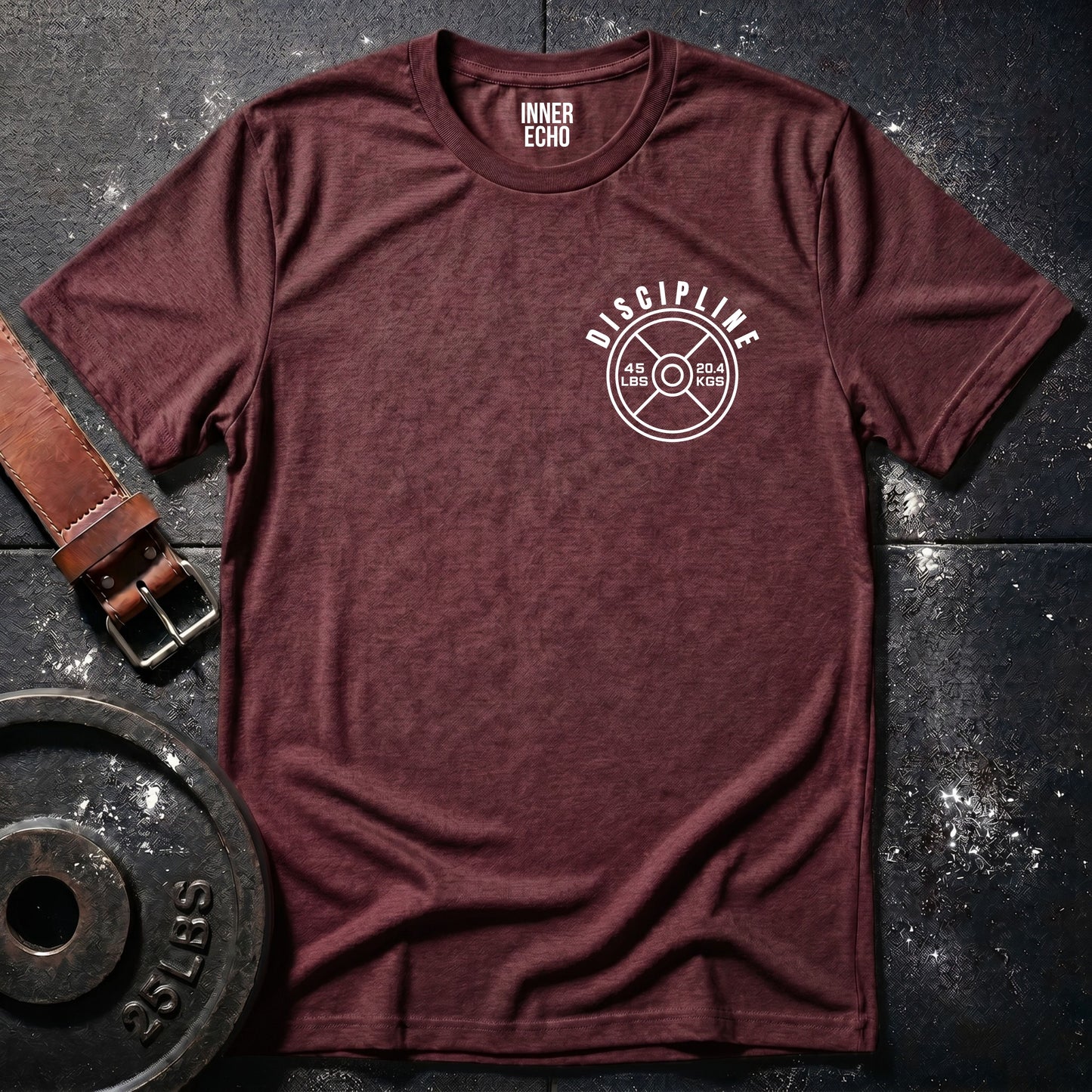 DISCIPLINE POCKET PLATE — T-Shirt