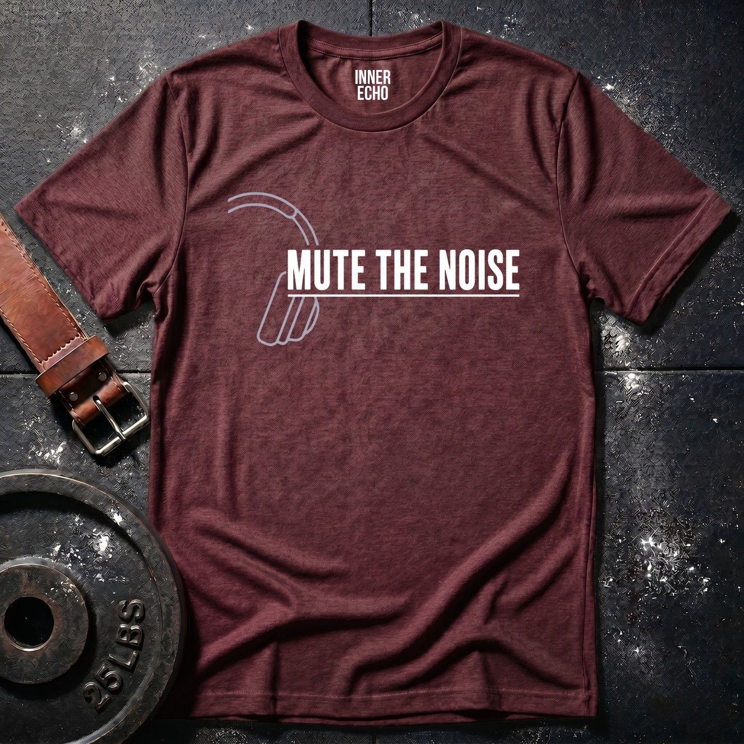 MUTE THE NOISE Headphones — Tee
