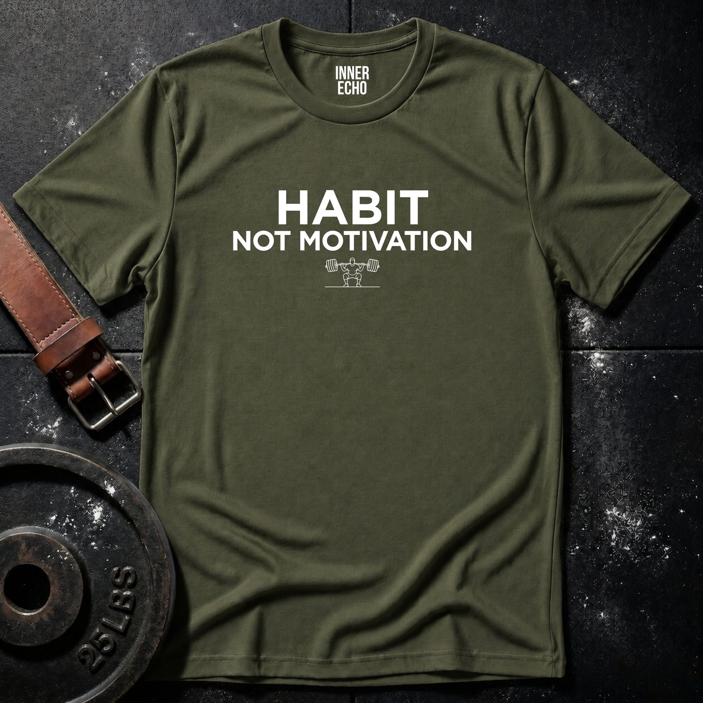 HABIT NOT MOTIVATION — Tee