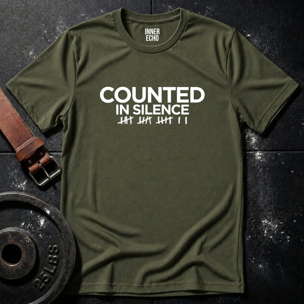 COUNTED IN SILENCE — Tee