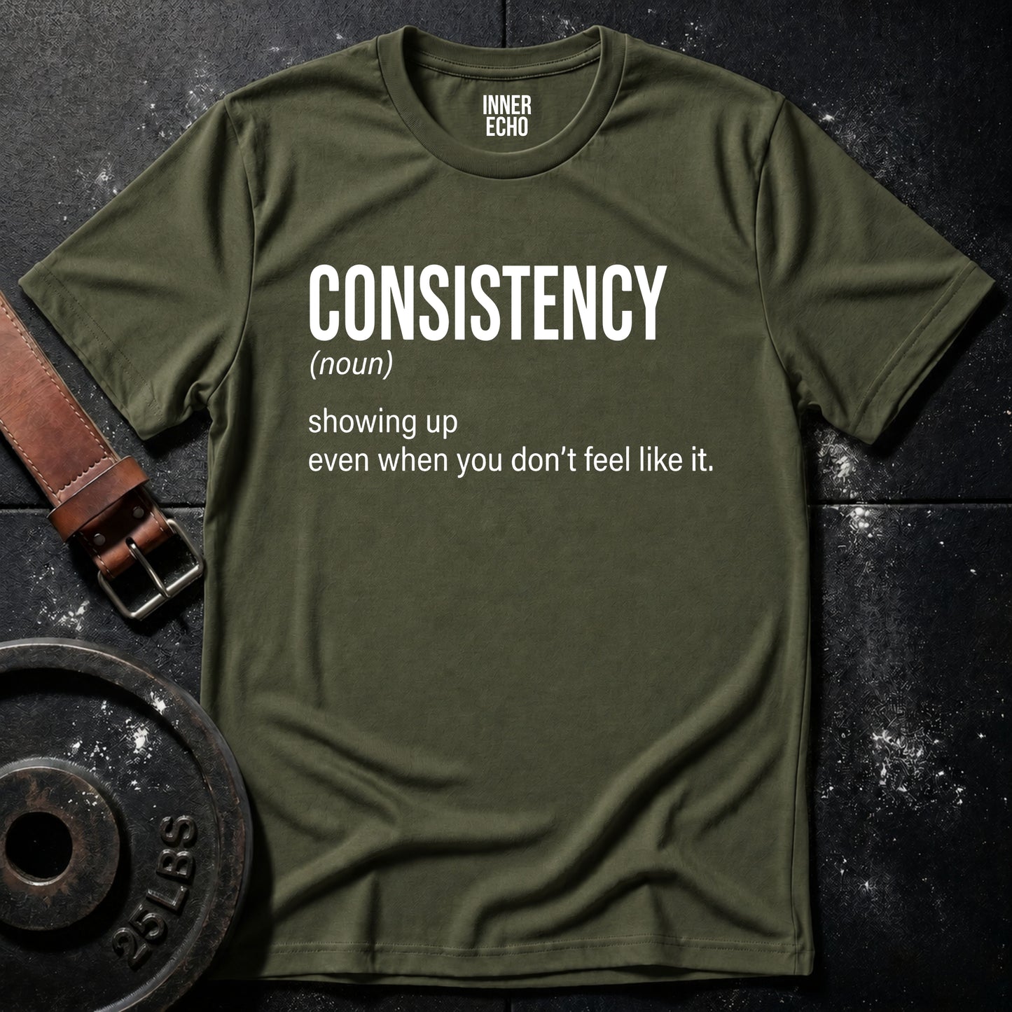 CONSISTENCY (noun) — Tee