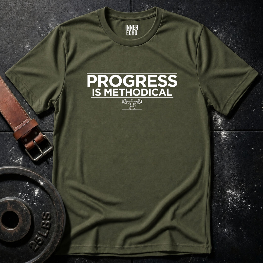 PROGRESS IS METHODICAL — Tee