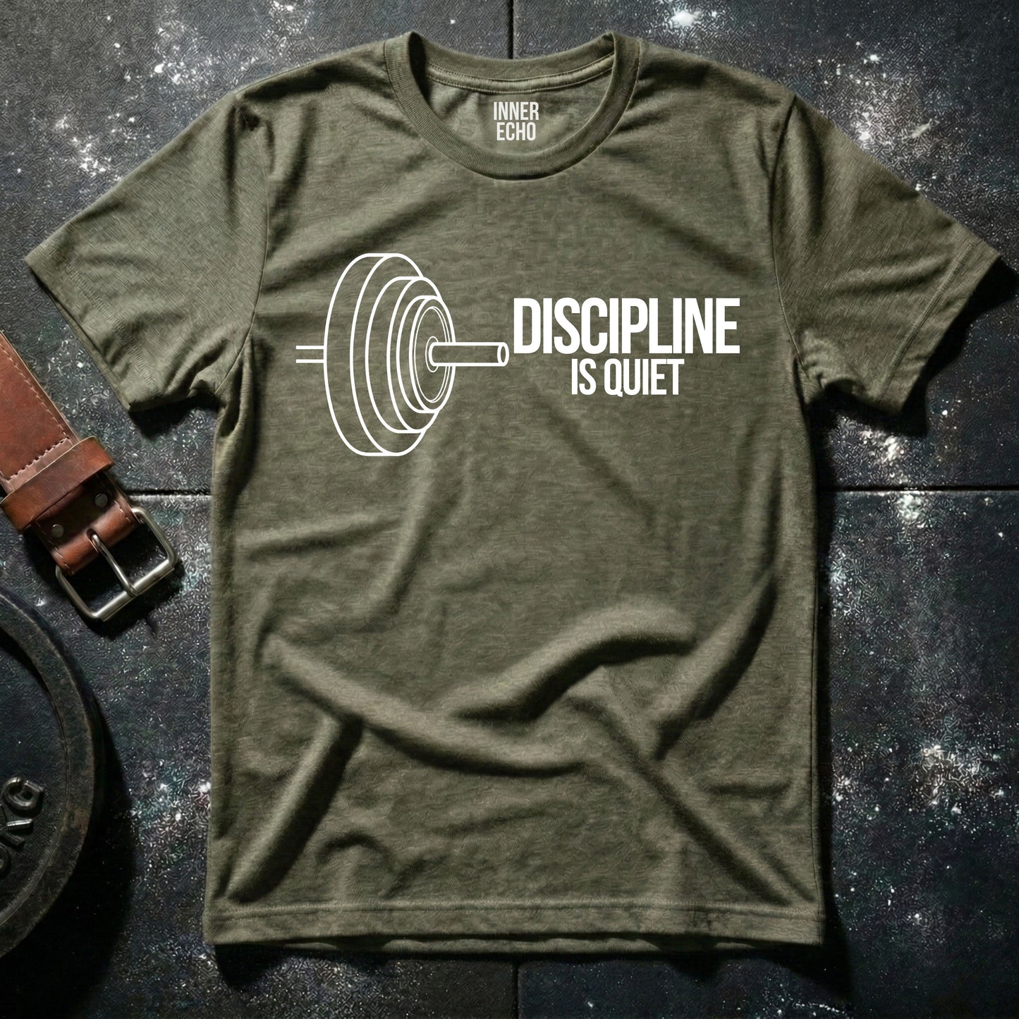 DISCIPLINE BARBELL — T-Shirt