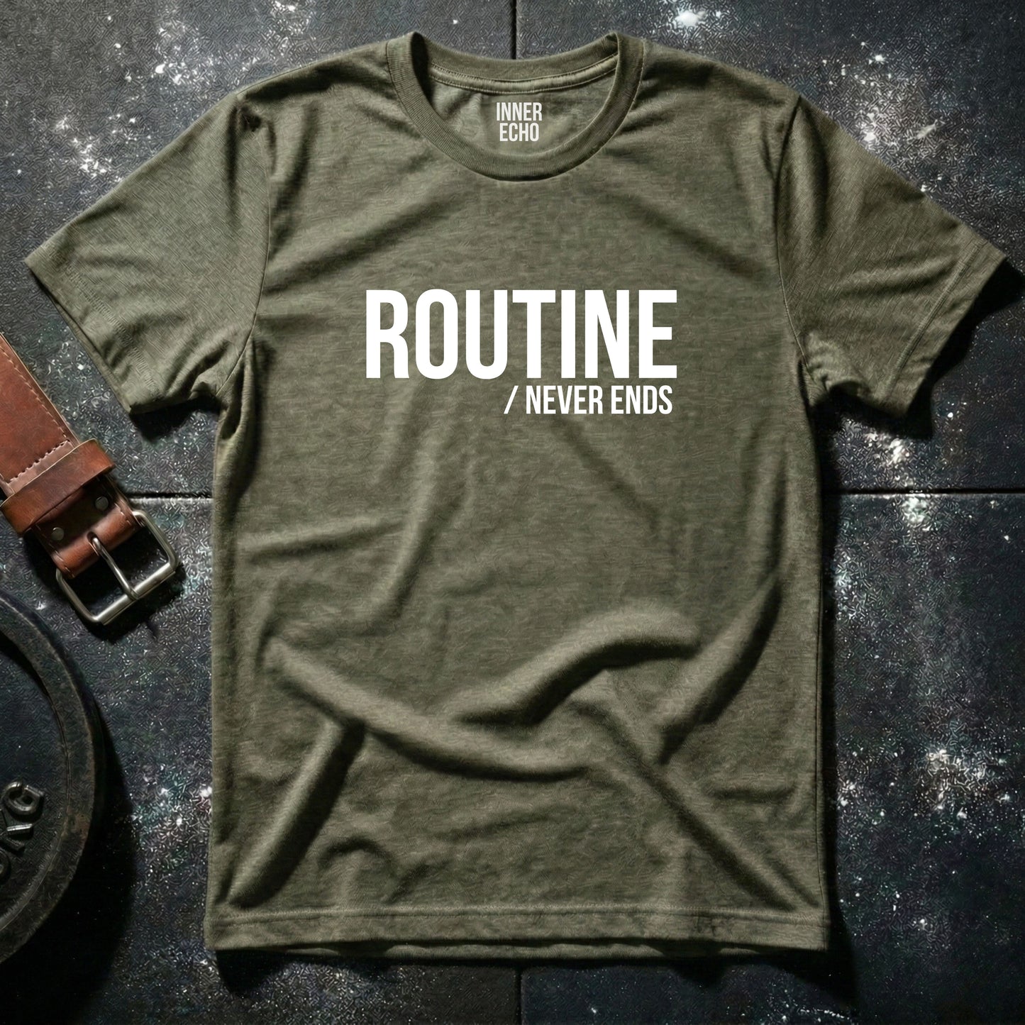 ROUTINE Offset — T-Shirt