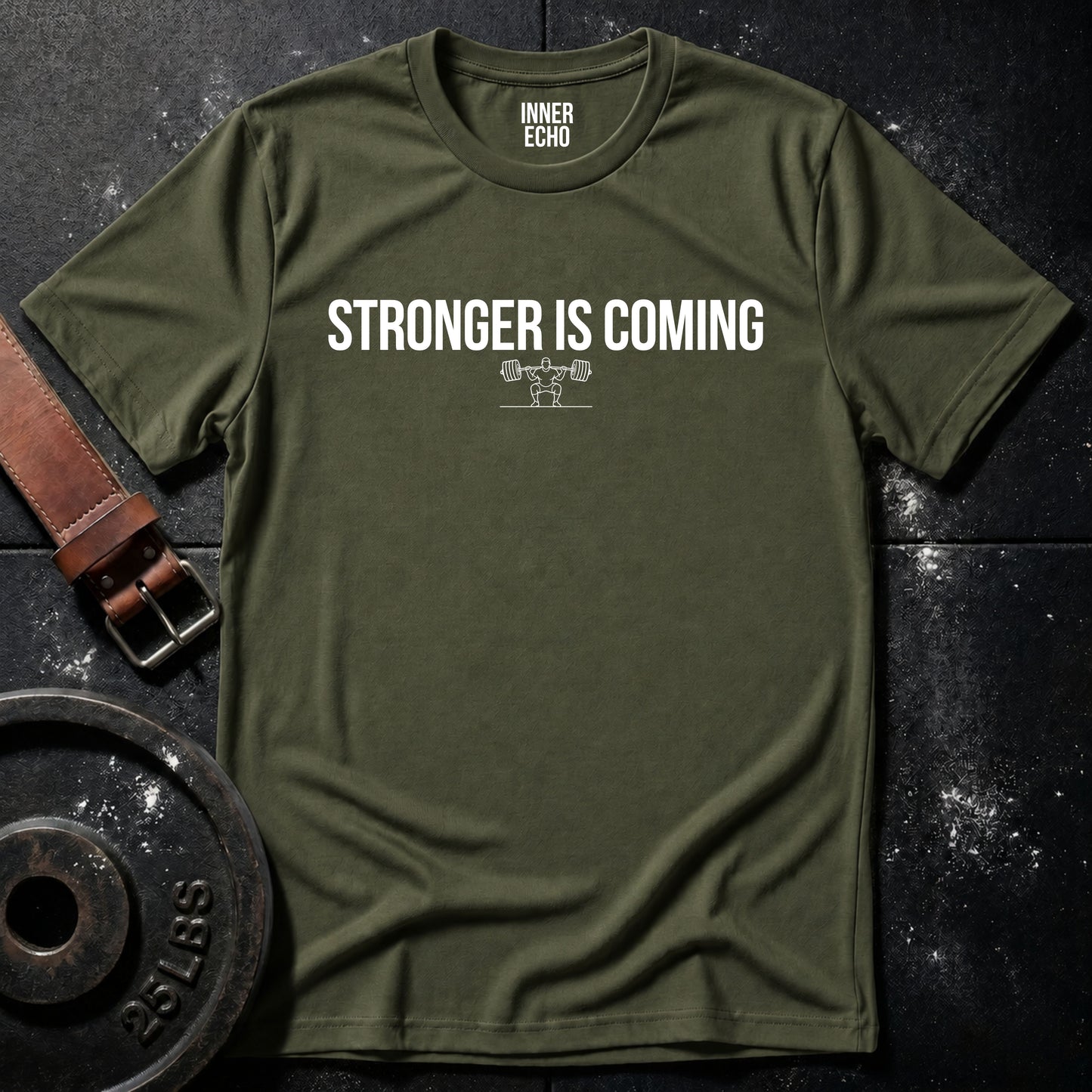 STRONGER IS COMING — Tee