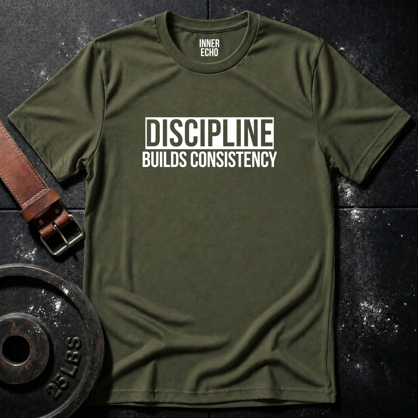 DISCIPLINE Stripe — Tee