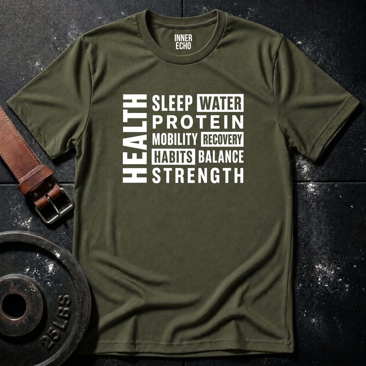 HEALTH Stack — T-Shirt