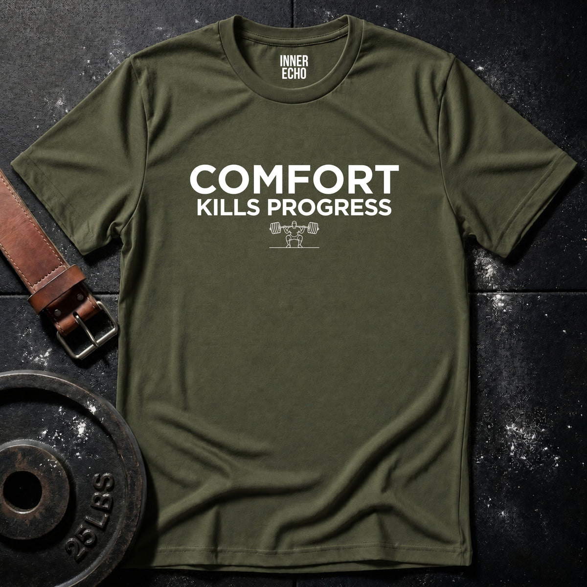 COMFORT KILLS PROGRESS — T-Shirt