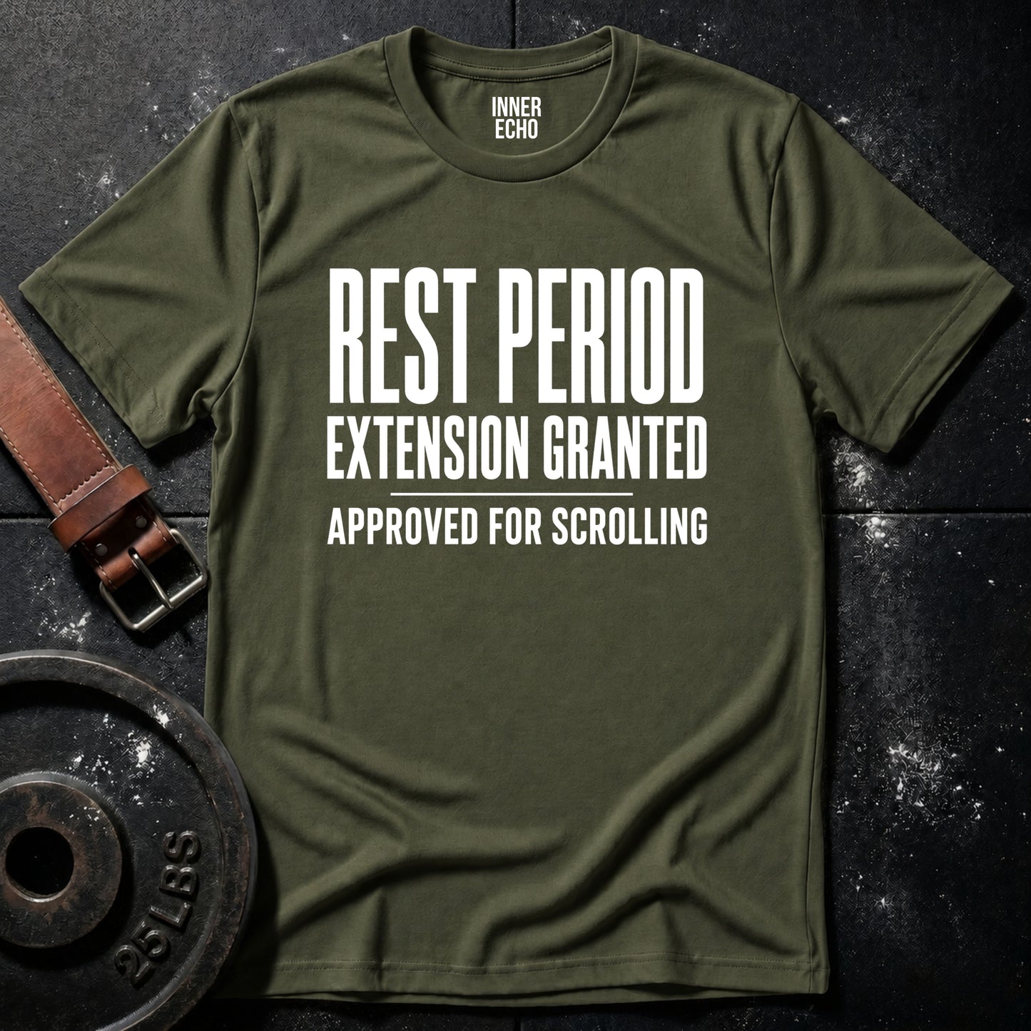 REST PERIOD EXTENSION GRANTED — T-Shirt