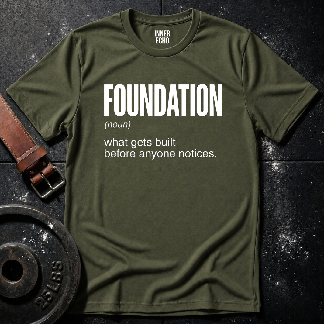 FOUNDATION (noun) — Tee