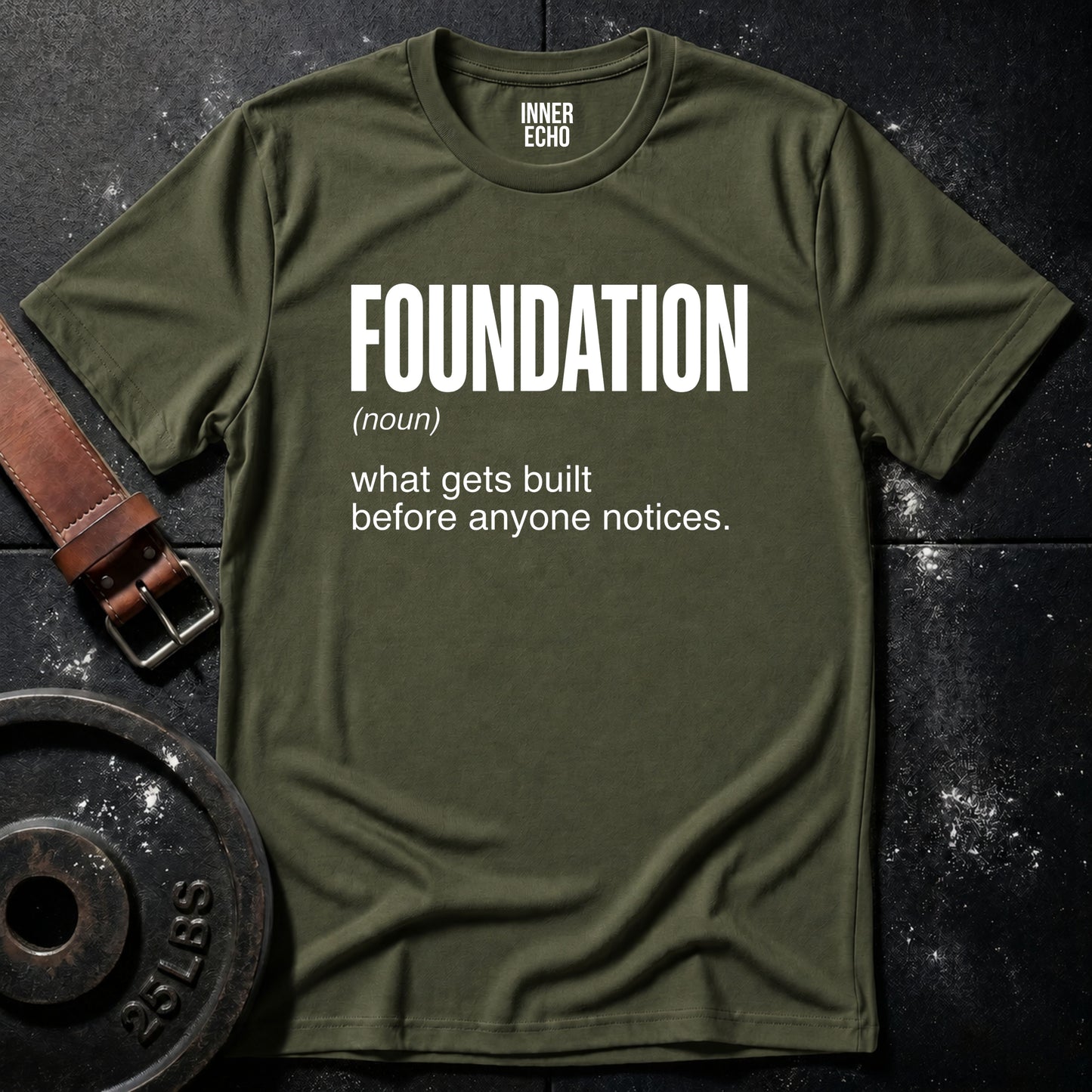 FOUNDATION (noun) — Tee