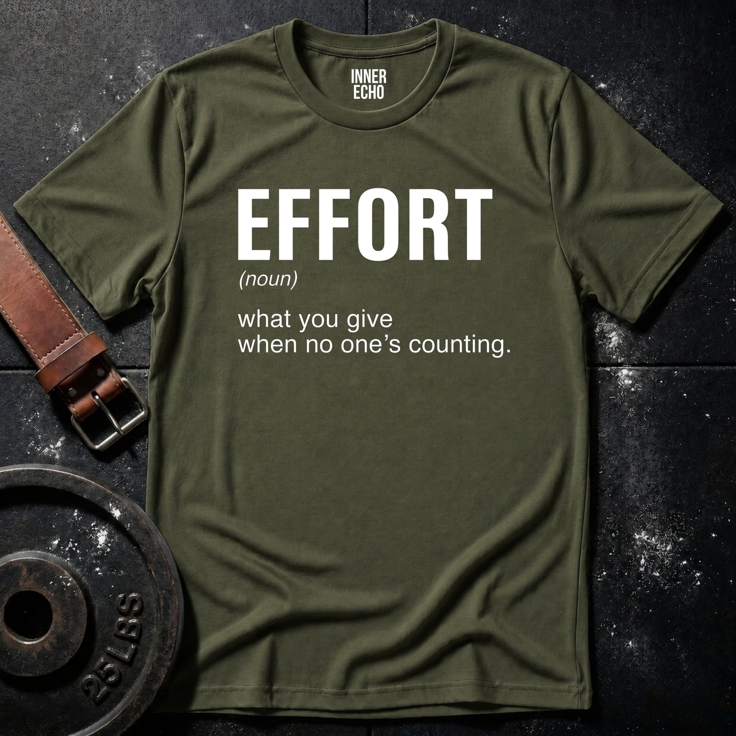 EFFORT (noun) — Tee