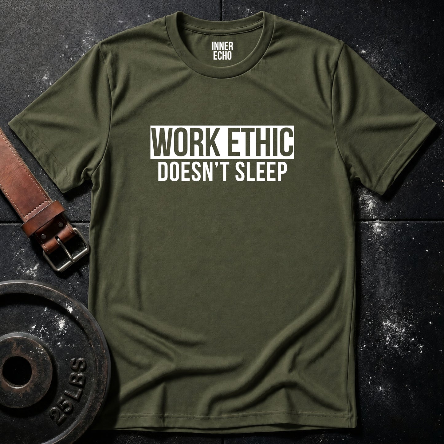 WORK ETHIC Stripe — Tee