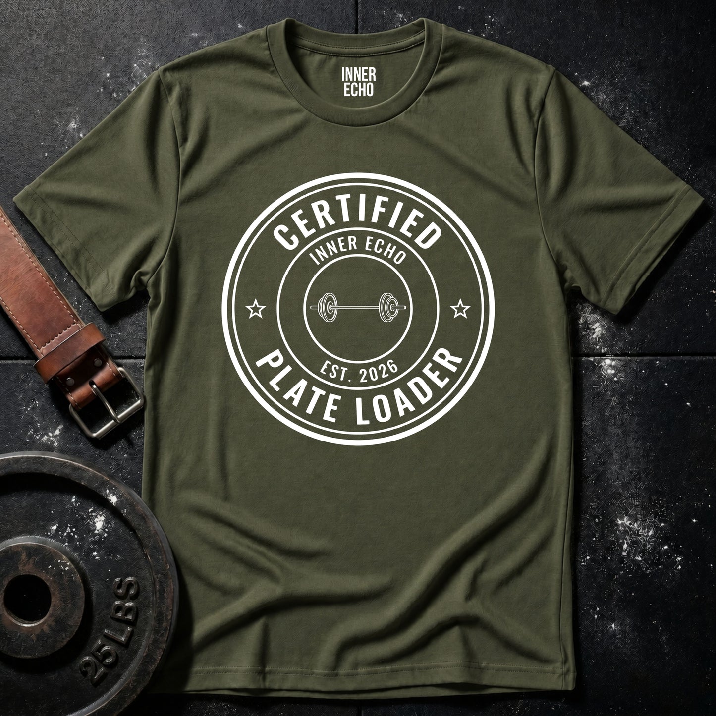 CERTIFIED PLATE LOADER — Tee