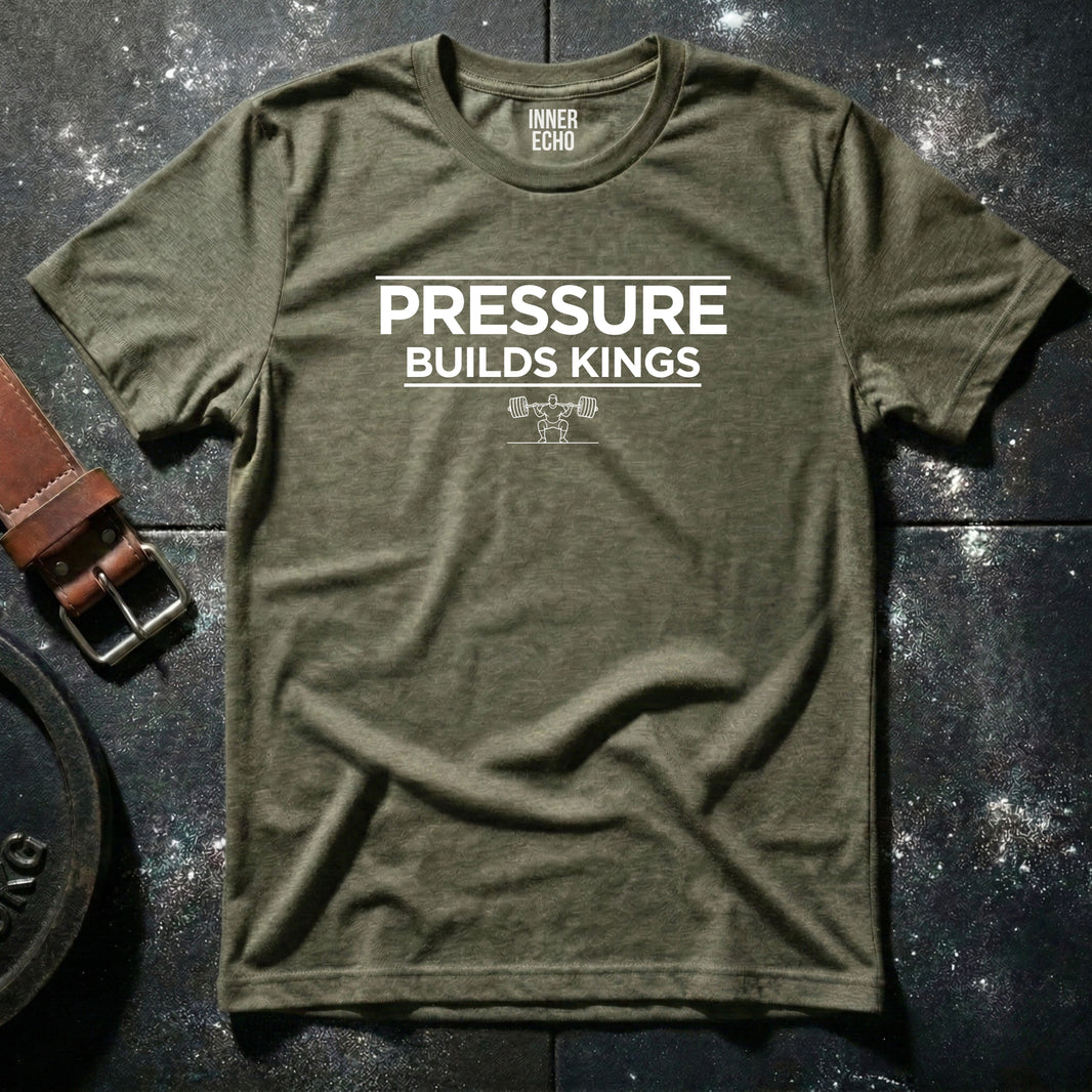 PRESSURE BUILDS KINGS — T-Shirt