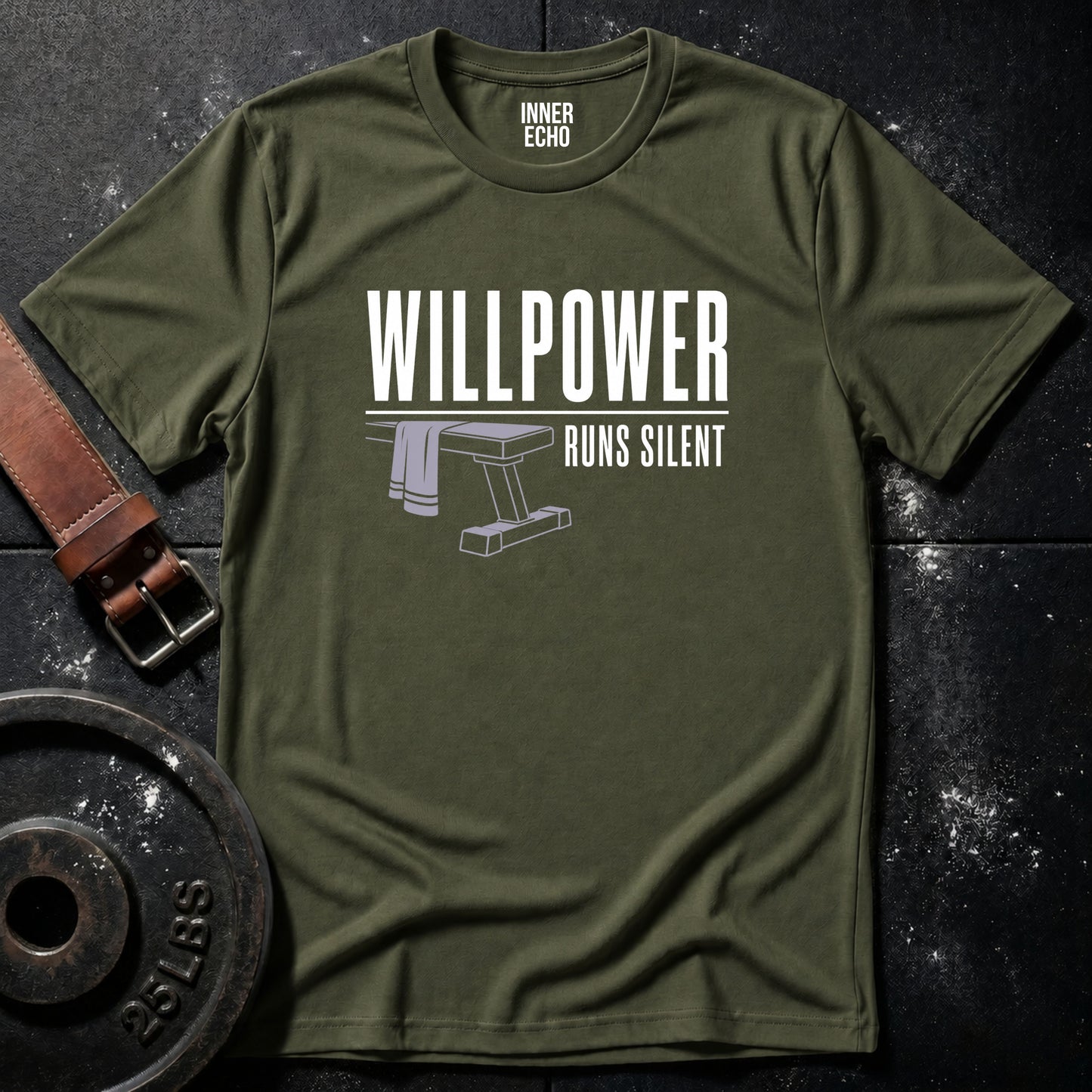 WILLPOWER SILENT — Tee