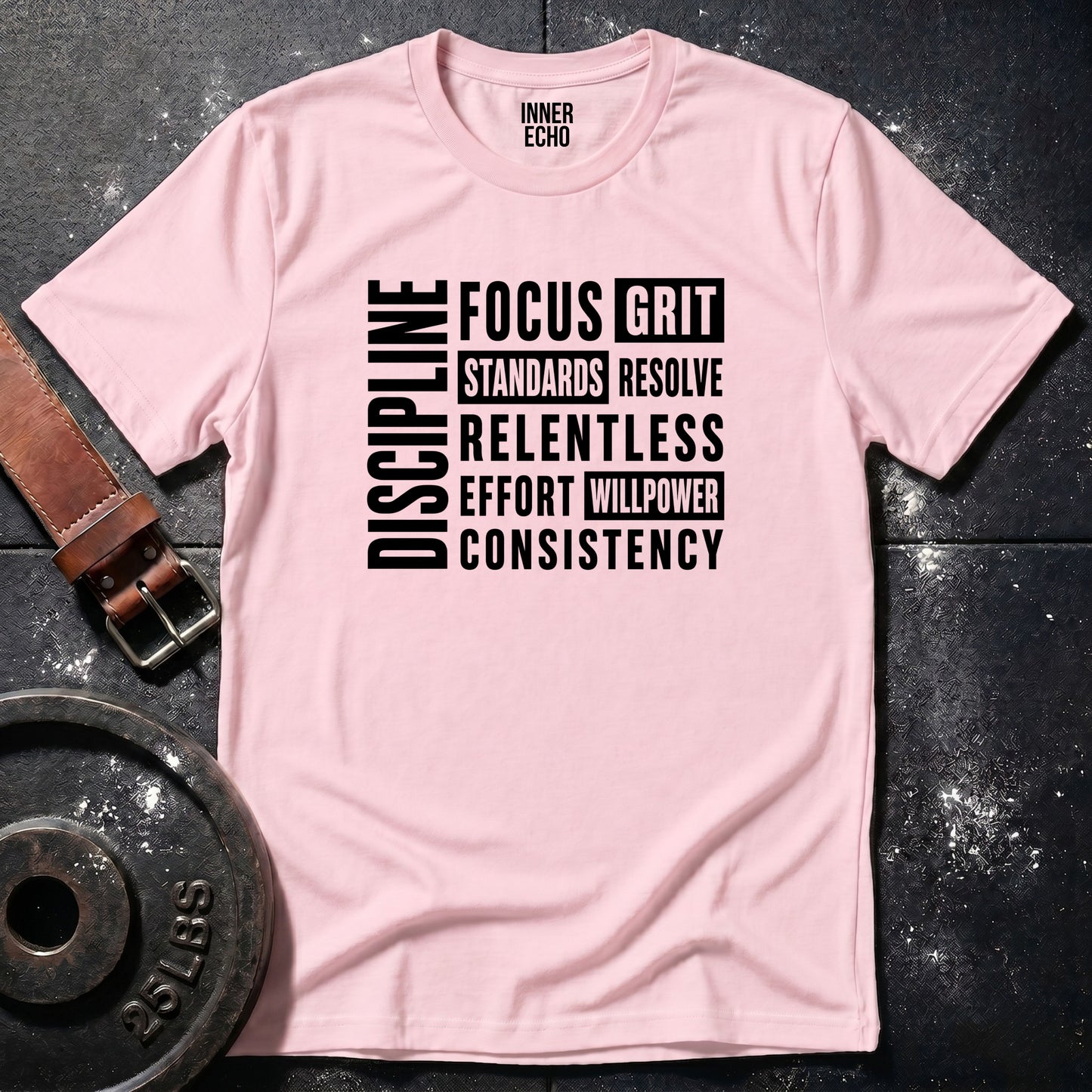 DISCIPLINE Stack — T-Shirt