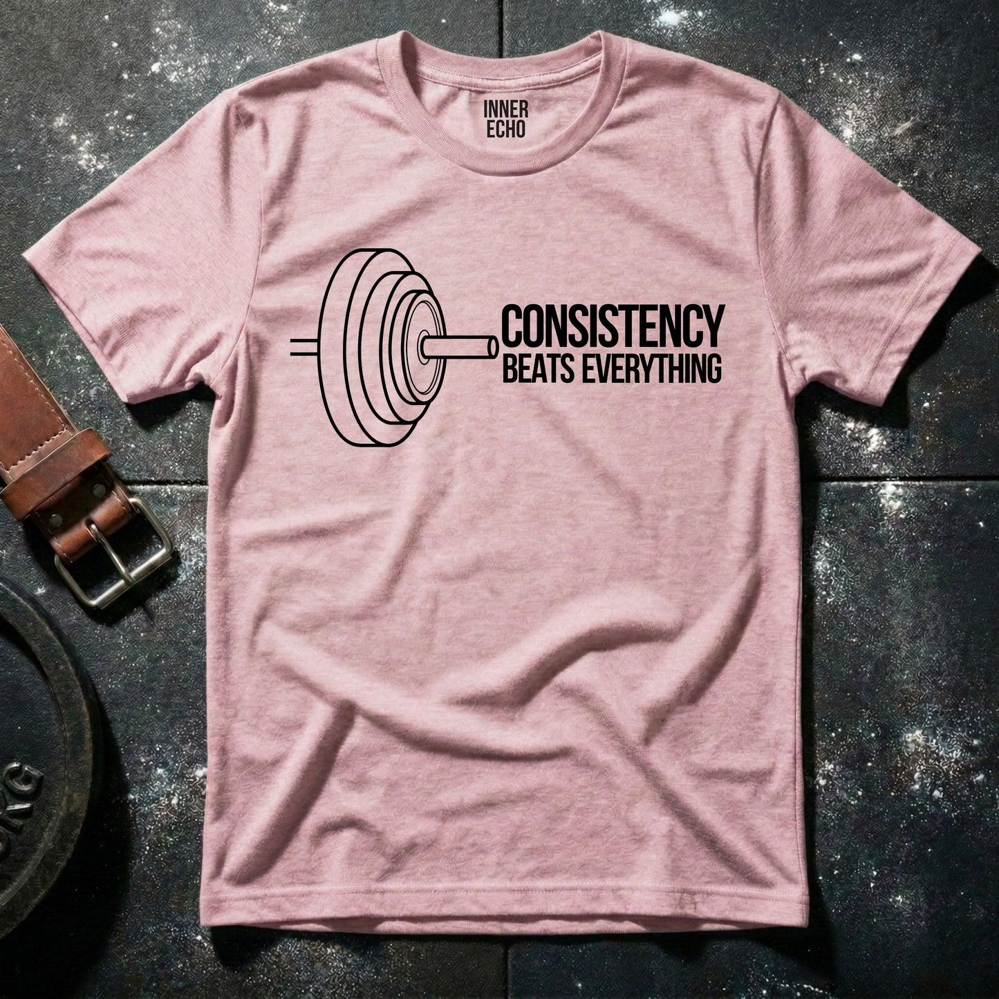 CONSISTENCY BARBELL — T-Shirt