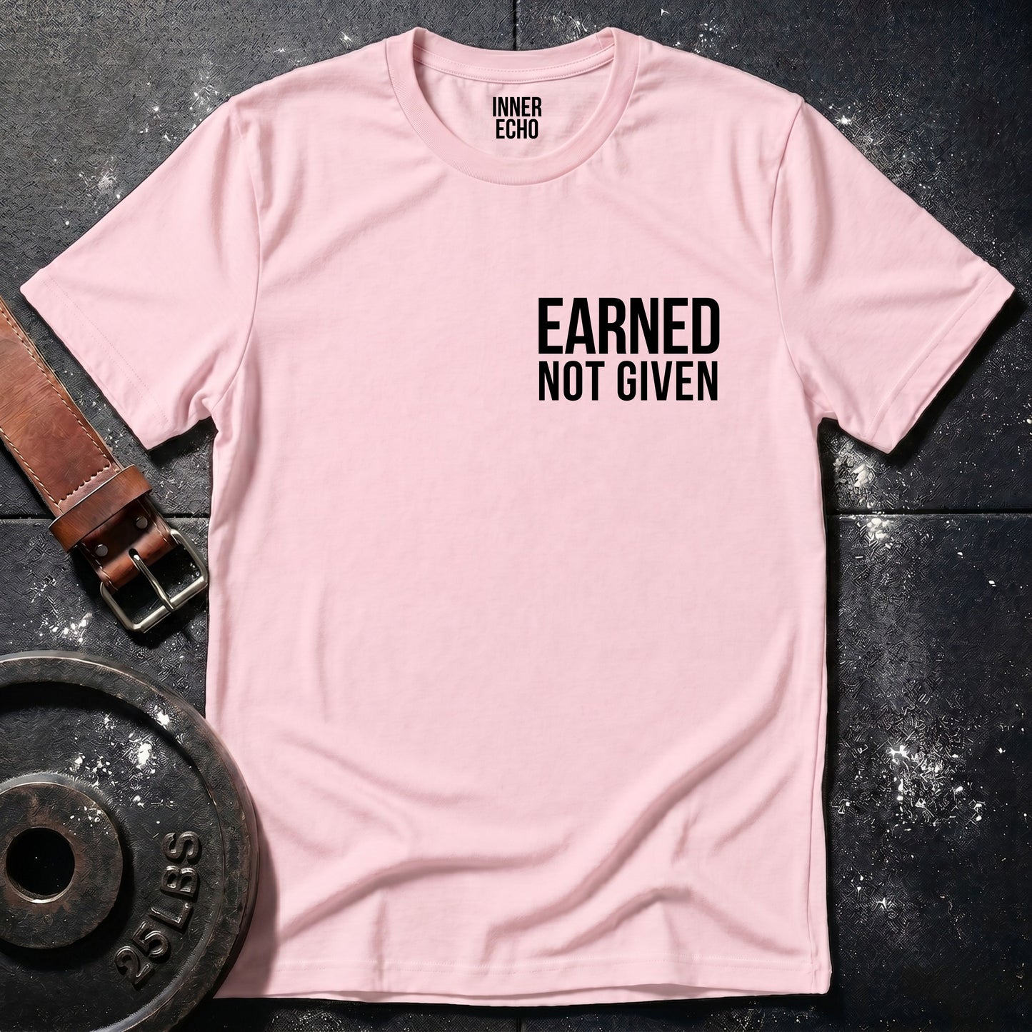 EARNED Chest Pocket — Tee