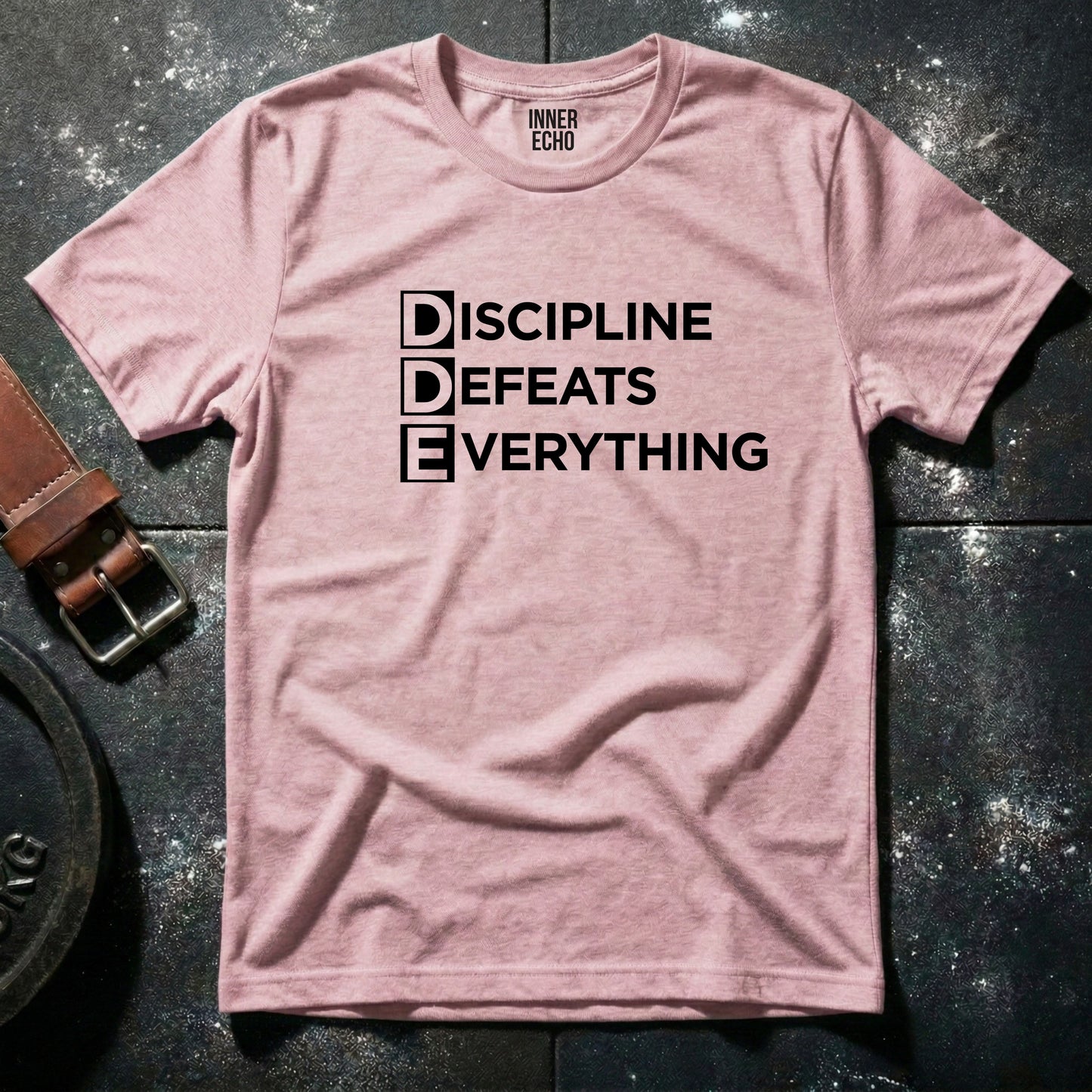 DISCIPLINE DEAFEATS EVERYTHING — T-Shirt