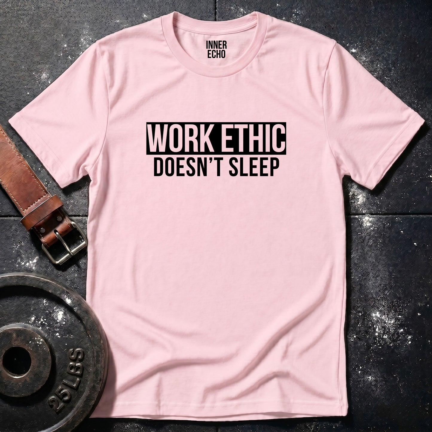 WORK ETHIC Stripe — Tee