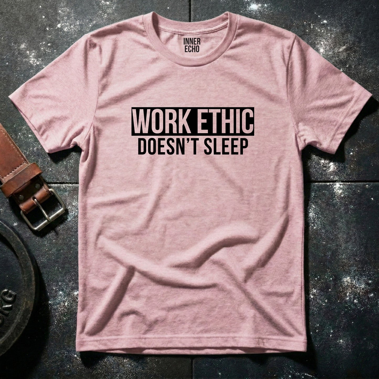 WORK ETHIC Stripe — T-Shirt