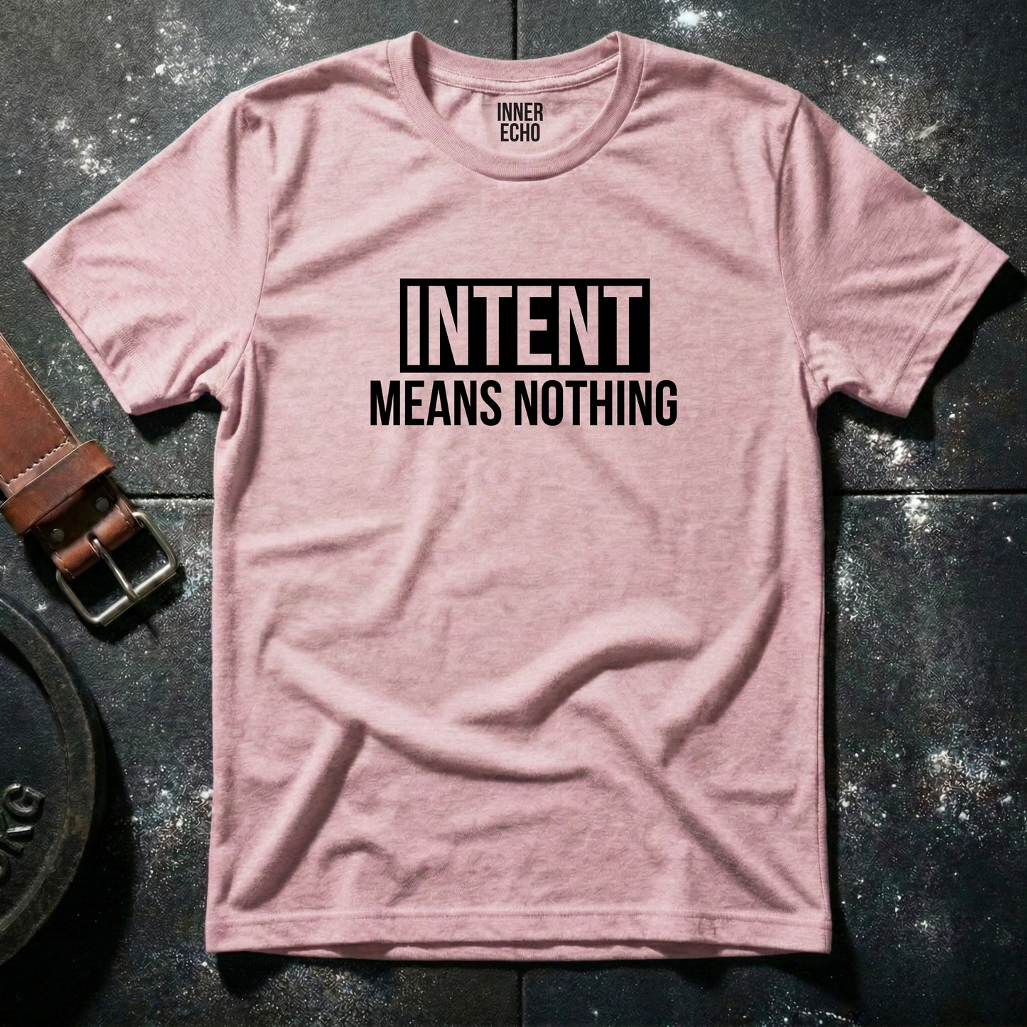 INTENT Stripe — T-Shirt