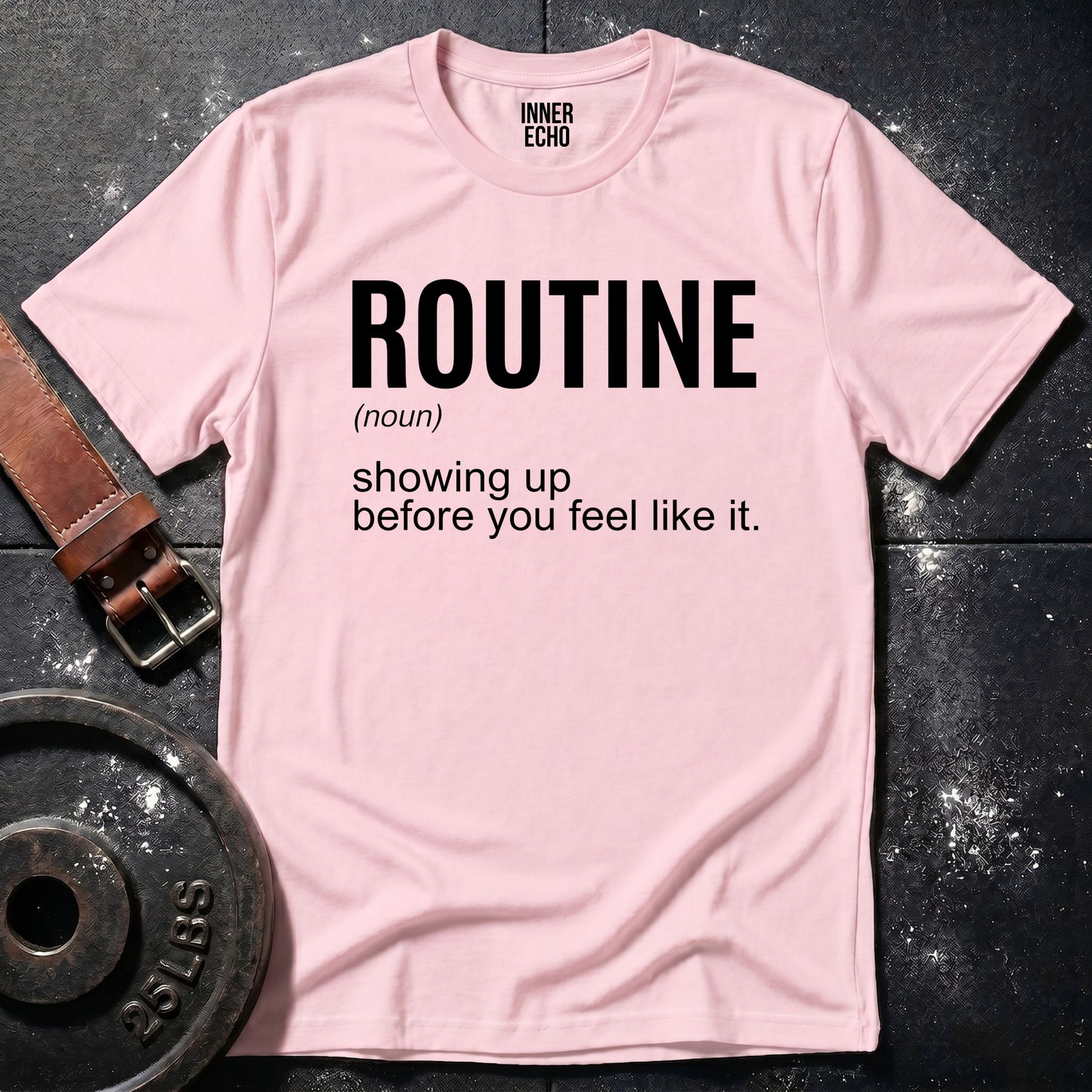 ROUTINE (noun) — Tee