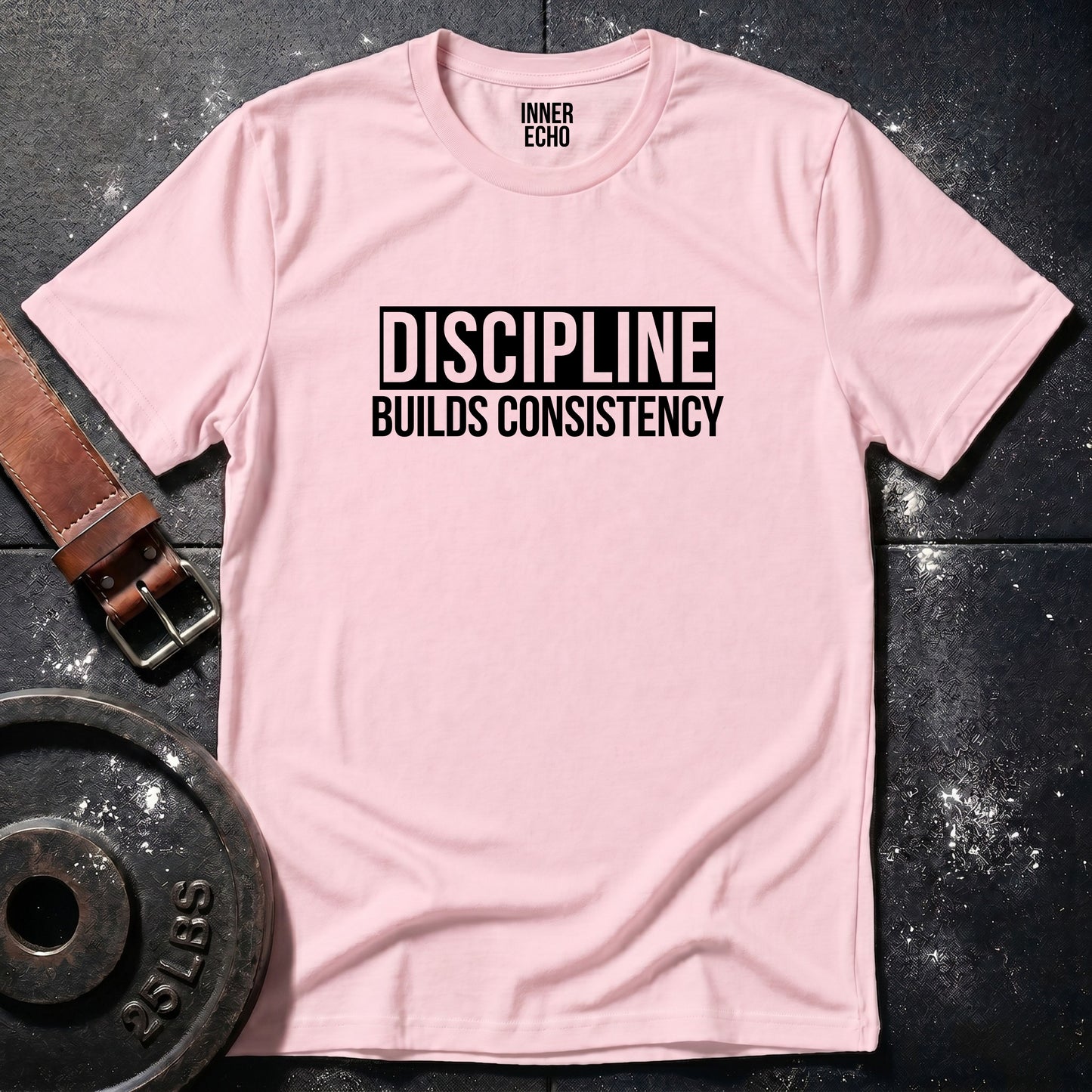 DISCIPLINE Stripe — Tee