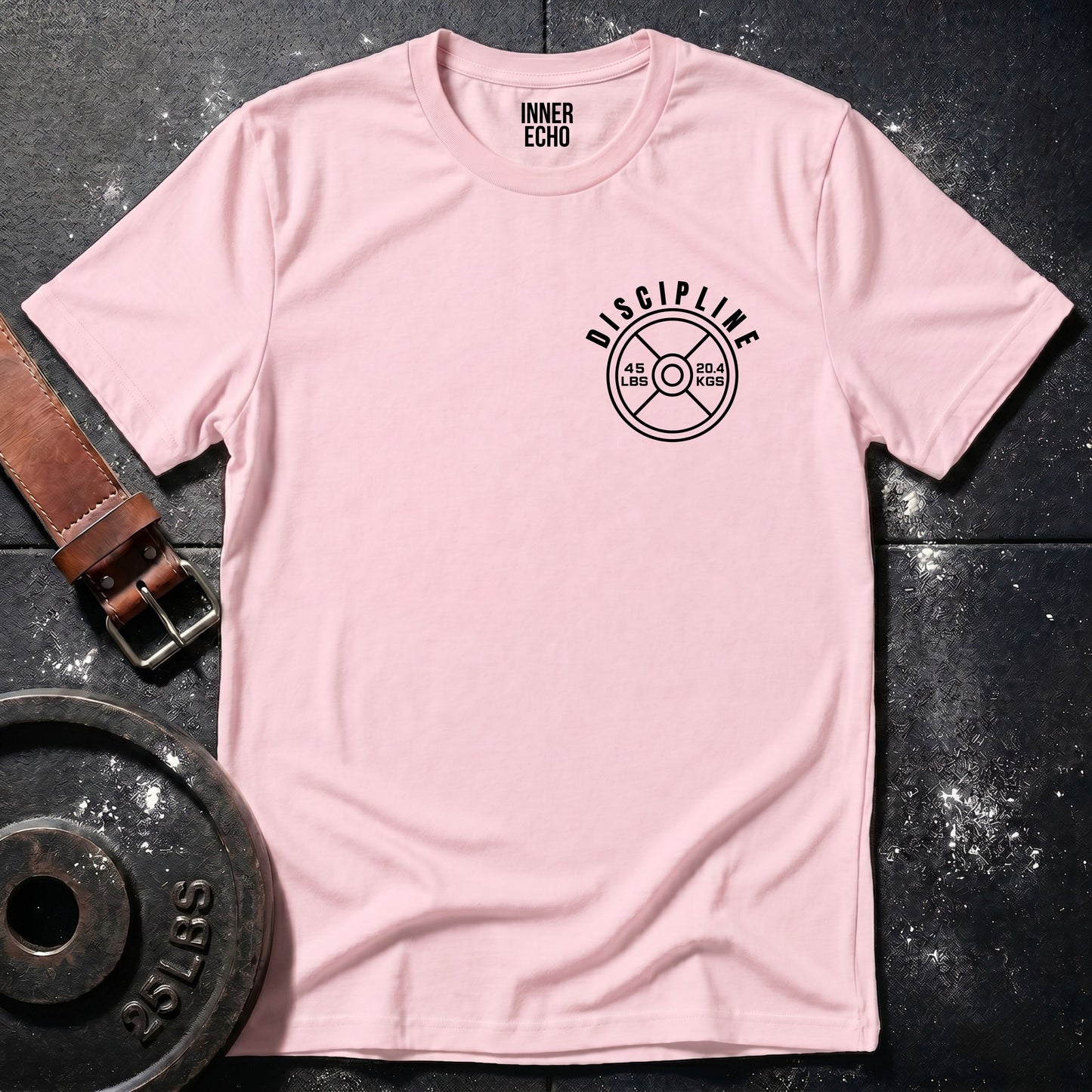 DISCIPLINE POCKET PLATE — T-Shirt
