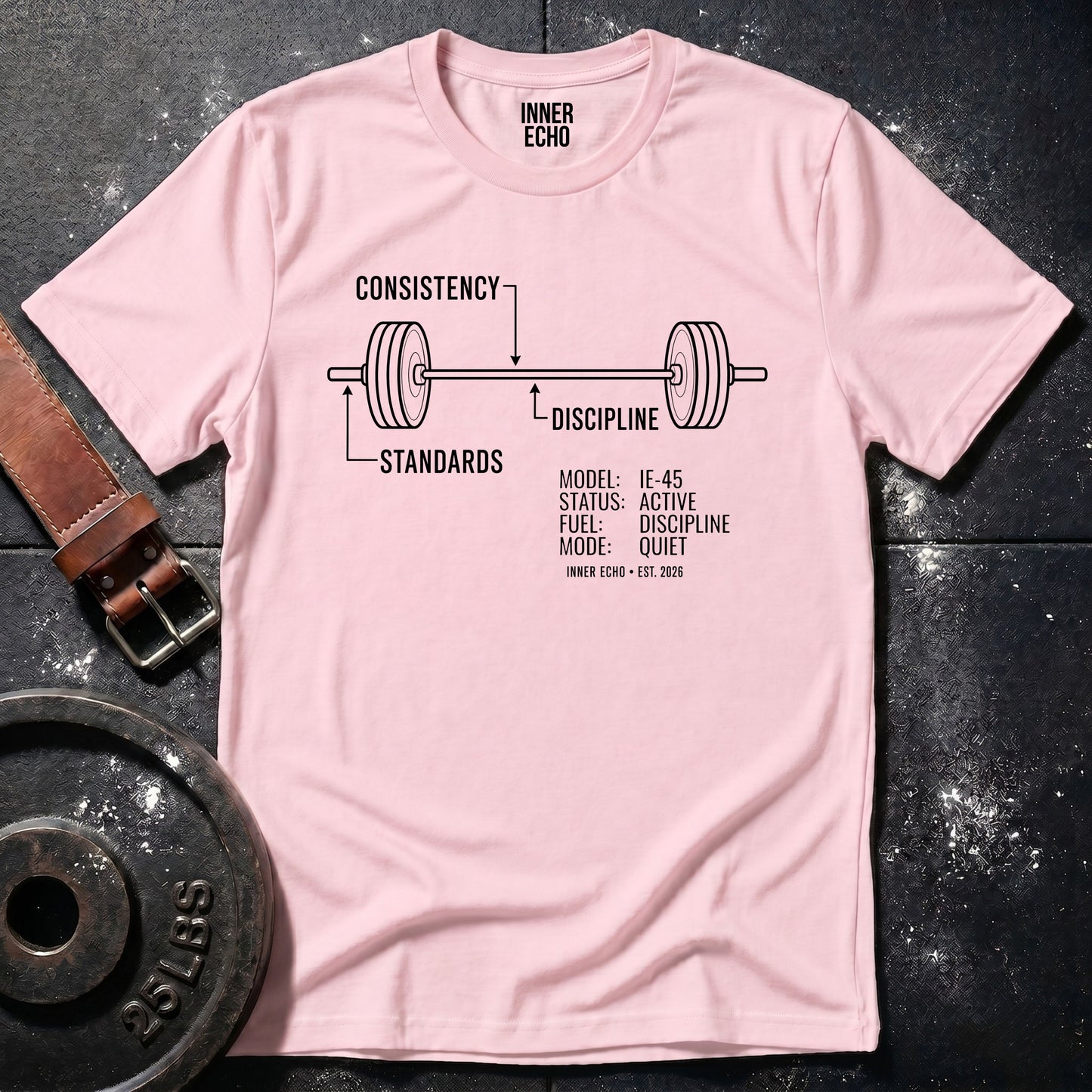 Training Blueprint Barbell — Tee