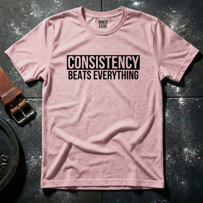 CONSISTENCY Stripe — T-Shirt