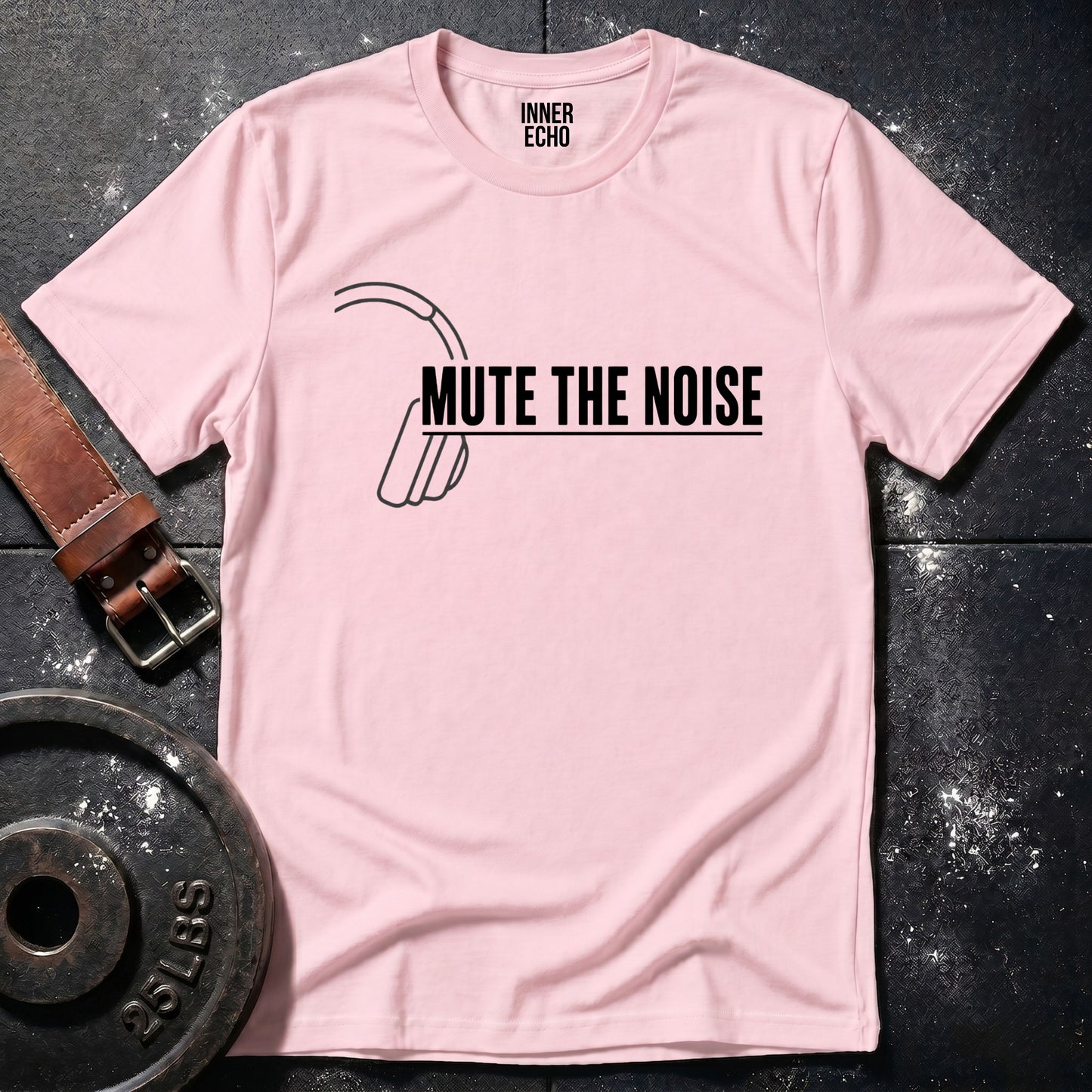 MUTE THE NOISE Headphones — Tee