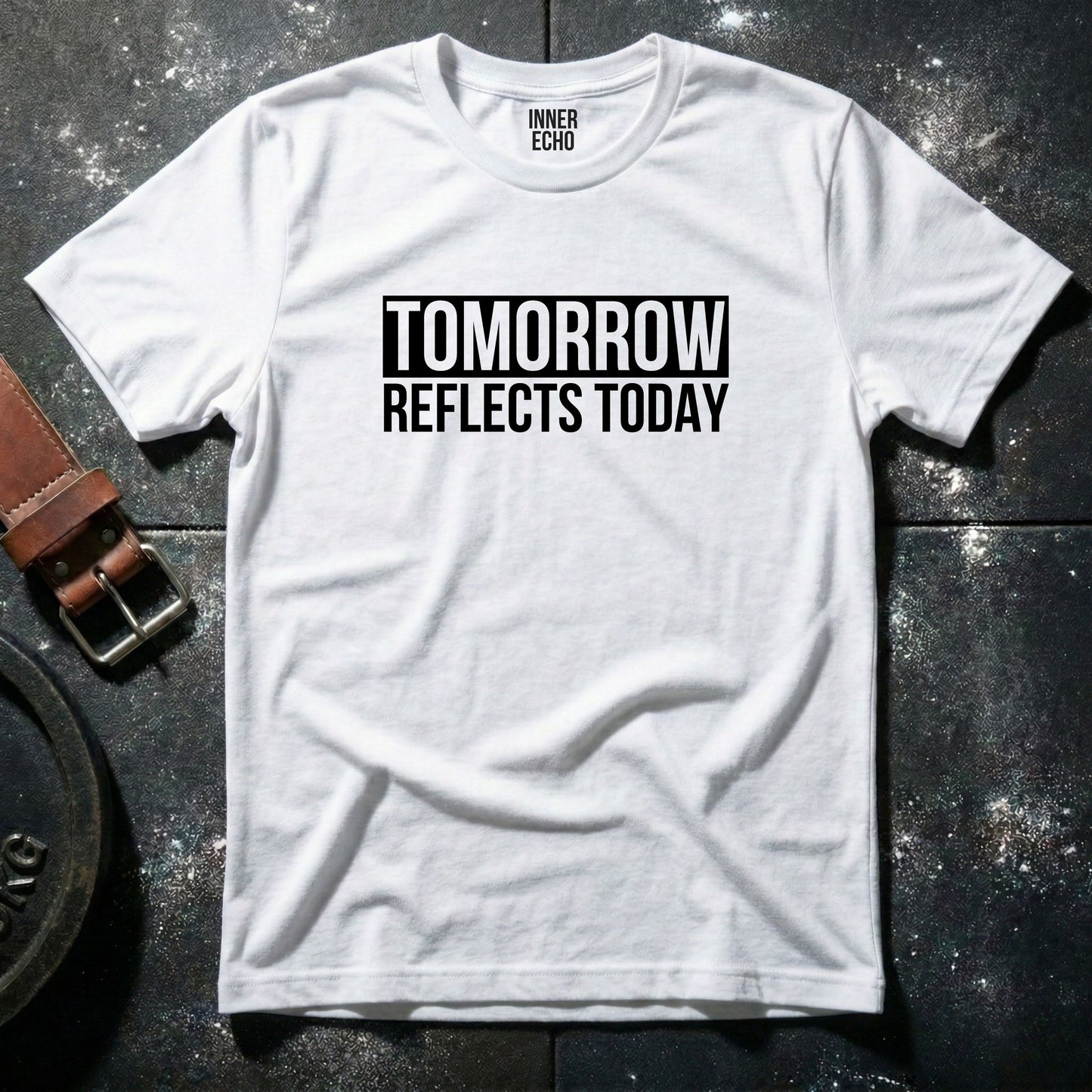 TOMORROW Stripe — T-Shirt