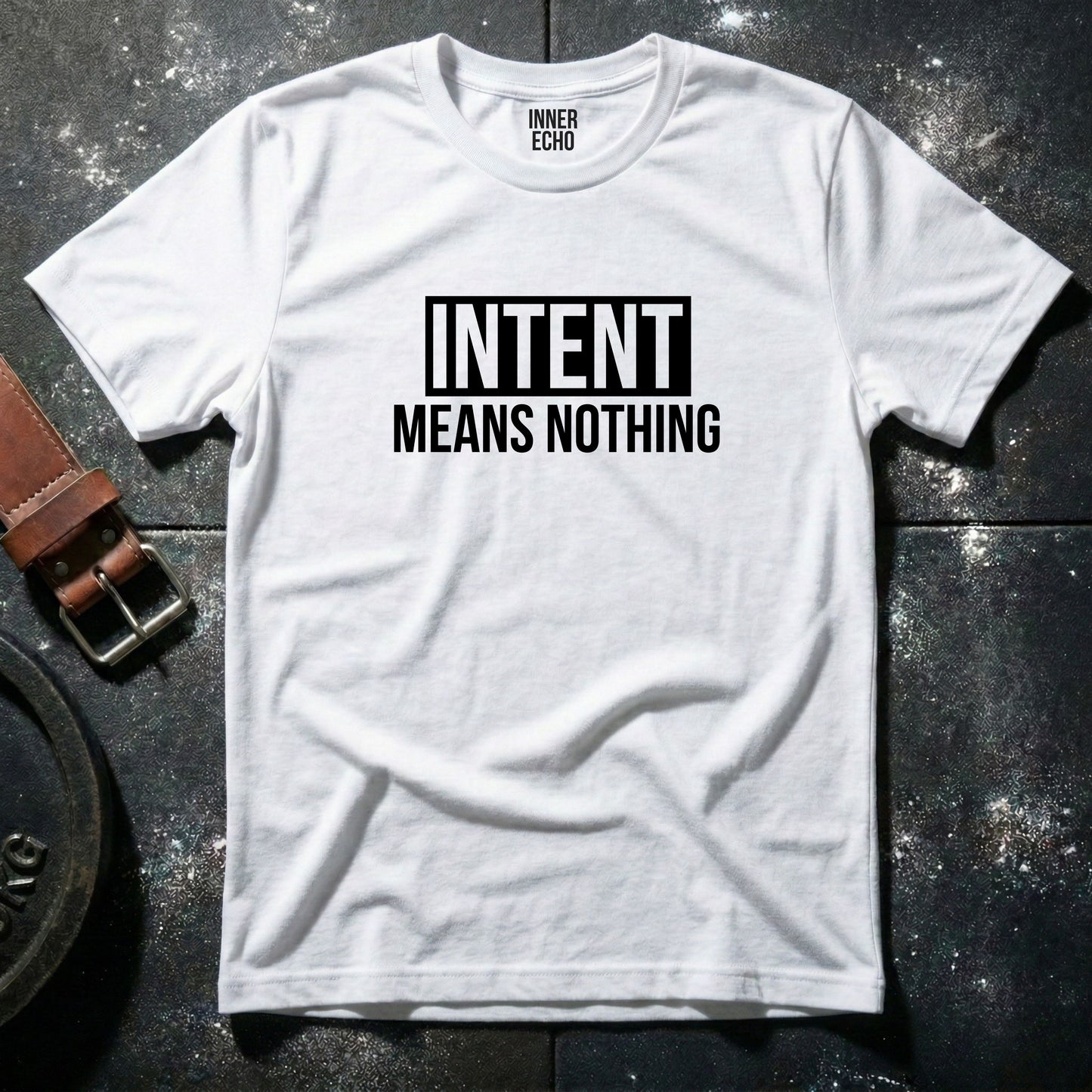 INTENT Stripe — T-Shirt
