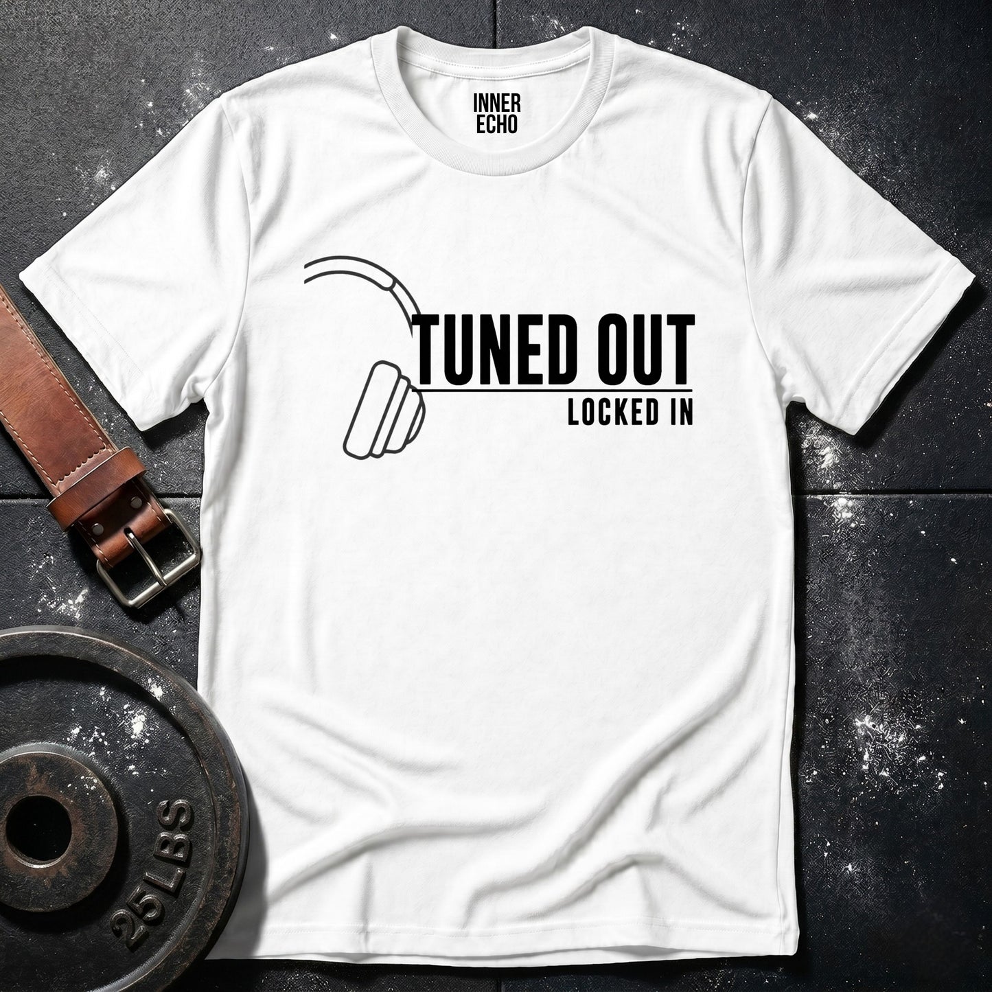 TUNED OUT Headphones — Tee