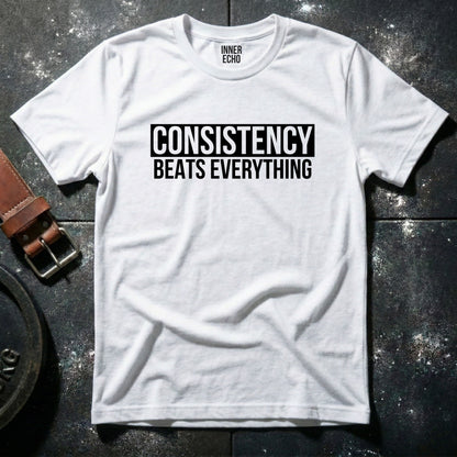 CONSISTENCY Stripe — T-Shirt