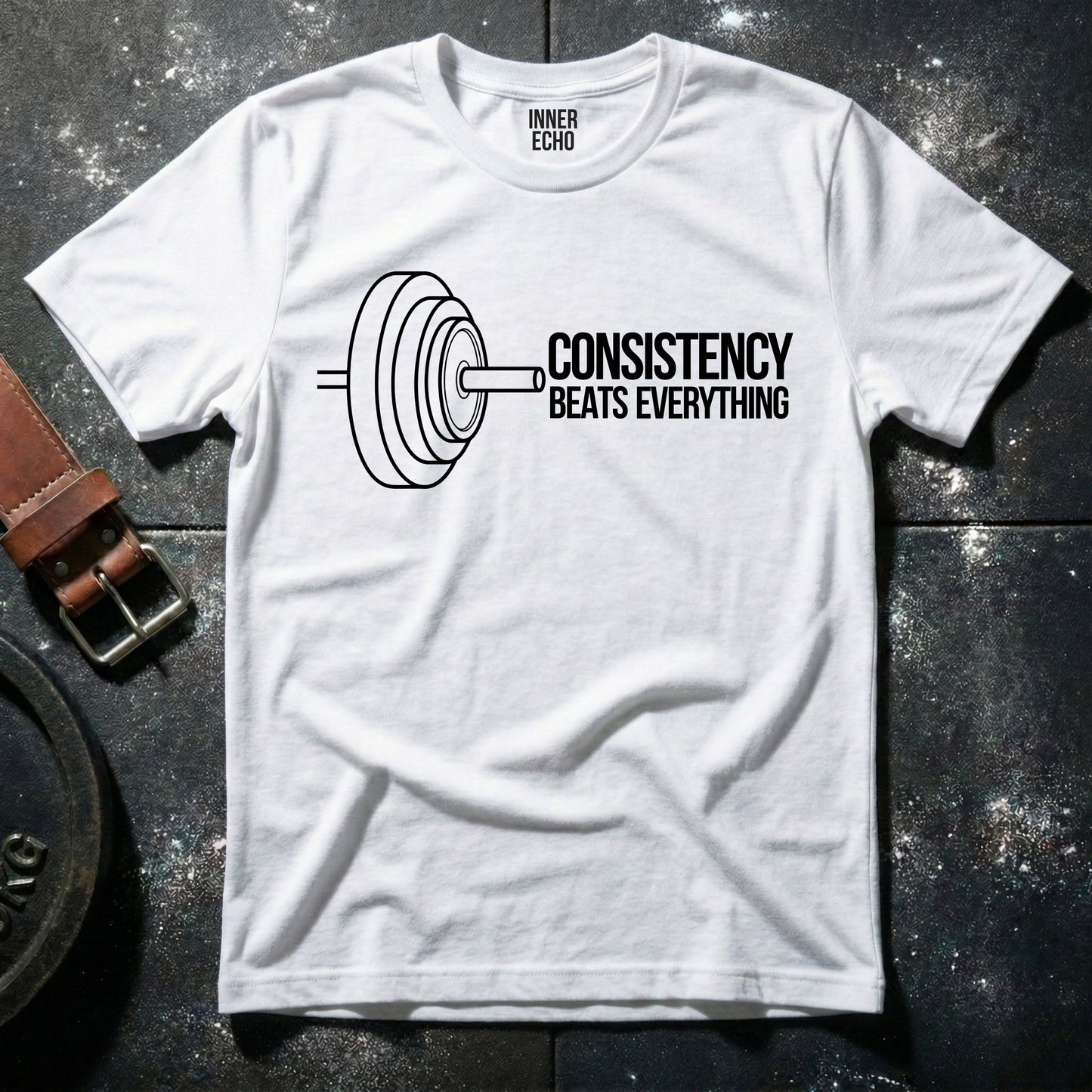 CONSISTENCY BARBELL — T-Shirt