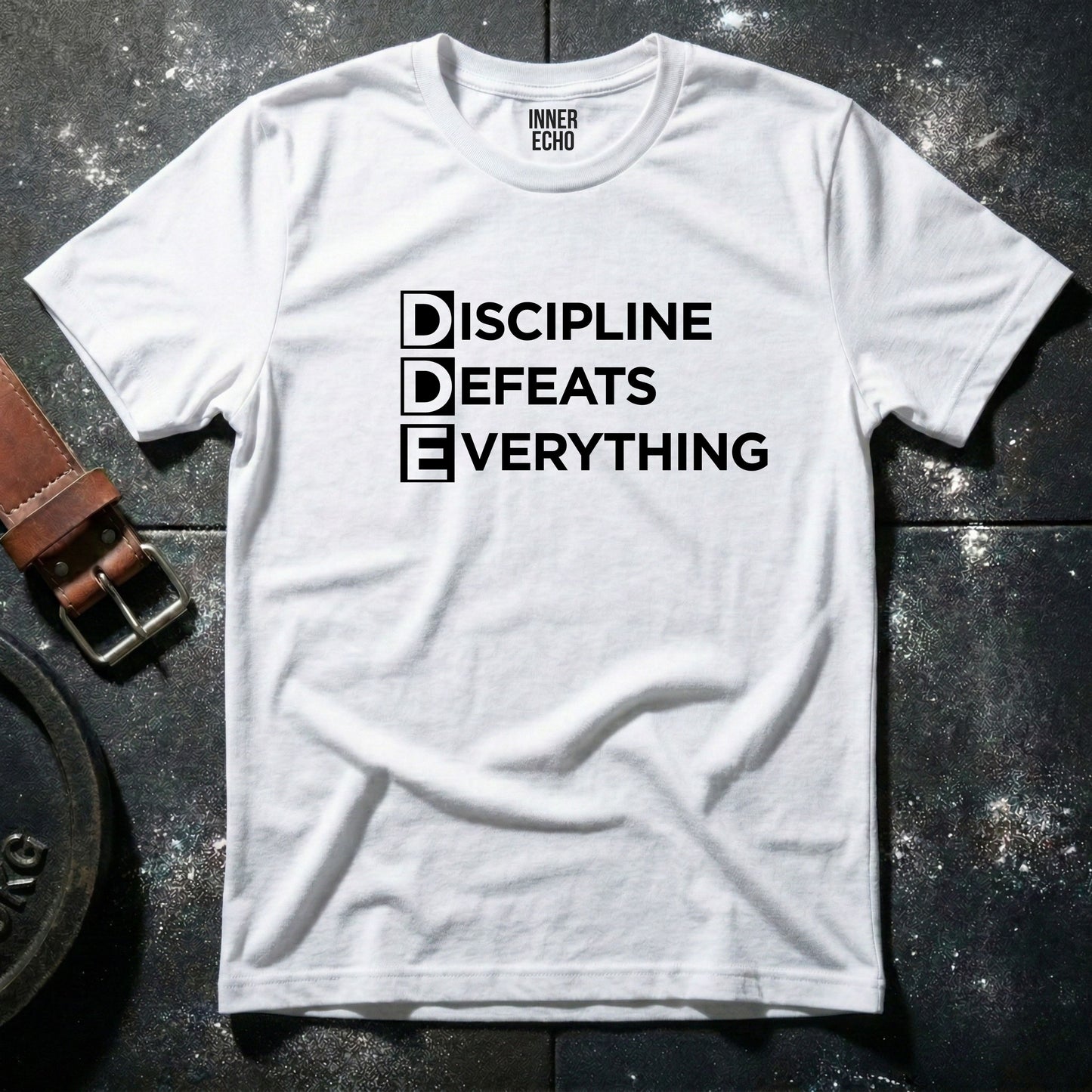 DISCIPLINE DEAFEATS EVERYTHING — T-Shirt
