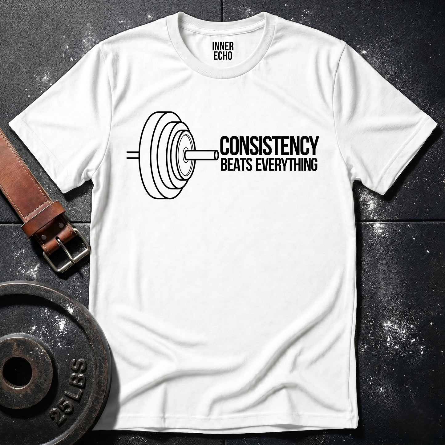 CONSISTENCY BARBELL — Tee