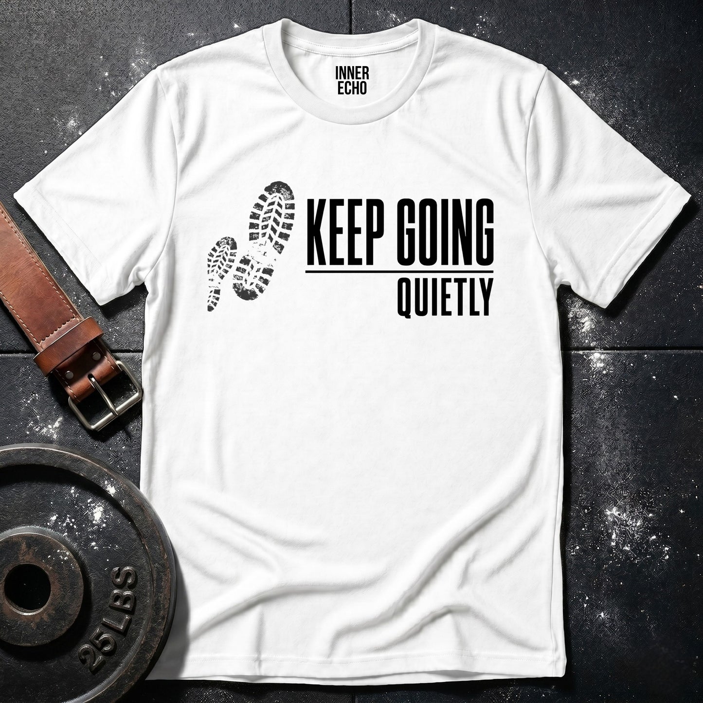 KEEP GOING QUIETLY — Tee